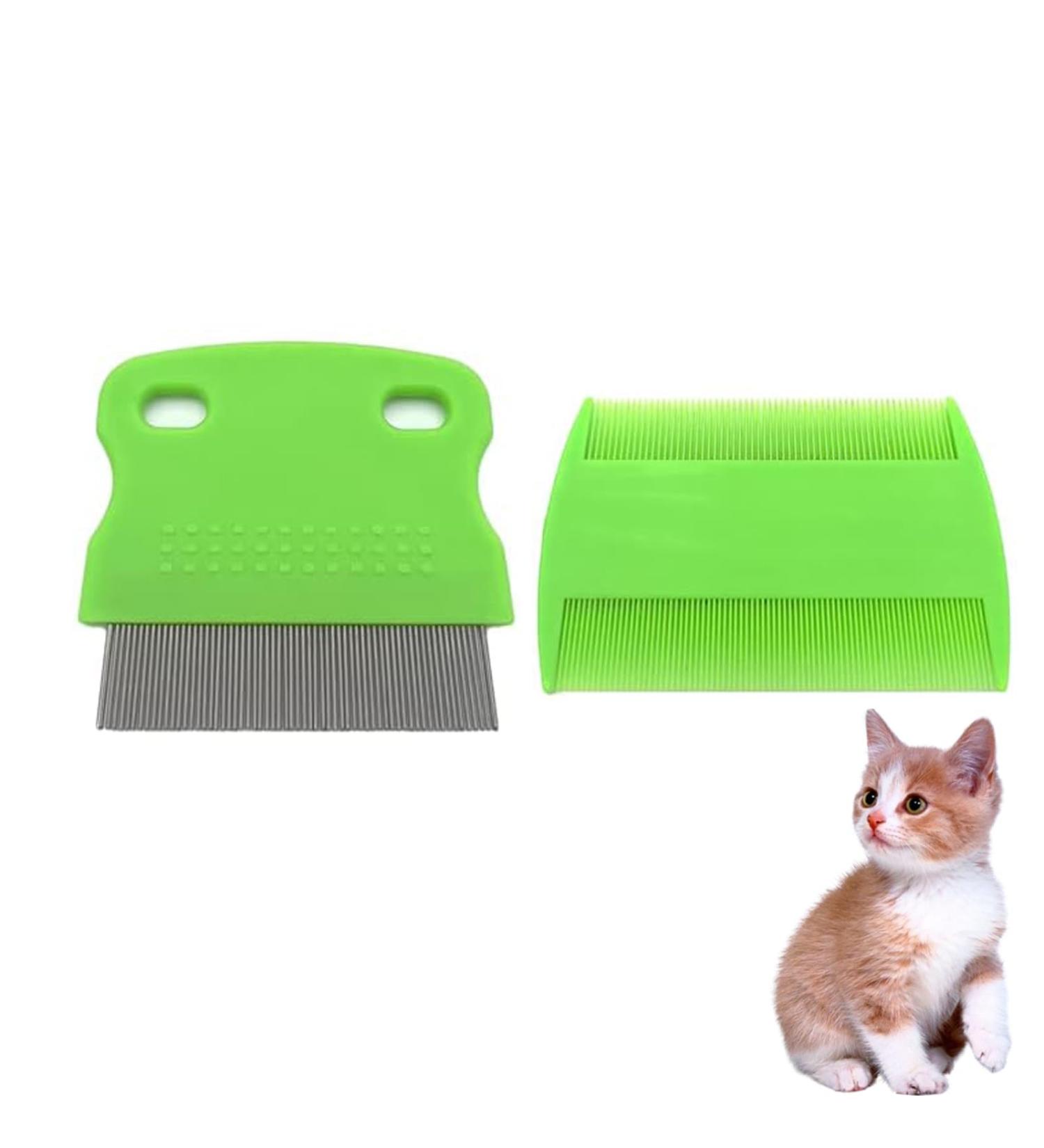 LIANRISES Dandruff Lice & Flea Comb for Cats & Dogs - Ultimate Nit Comb for Healthy Pet Coat - Buy Online on GoSupps.com