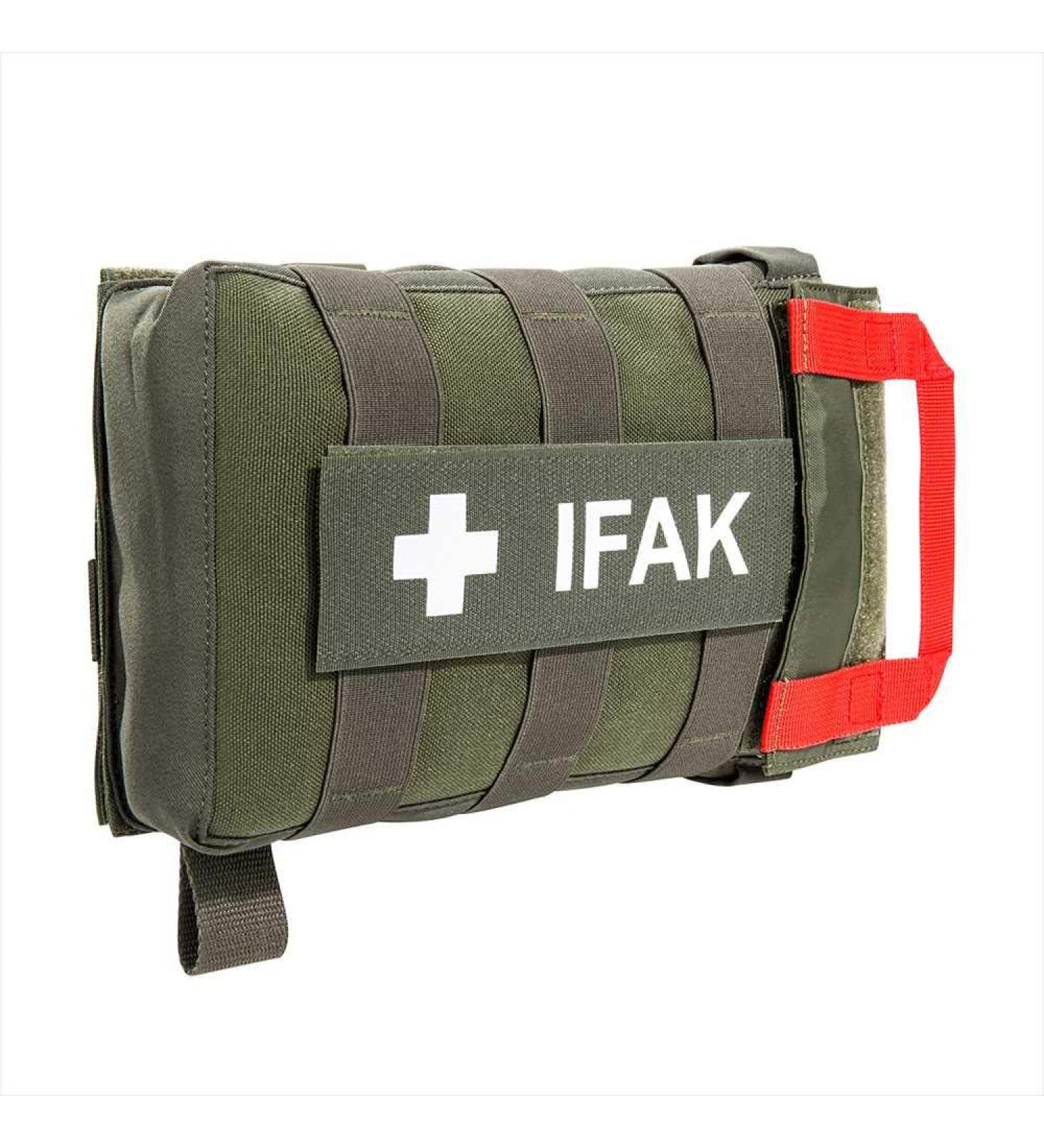 Tasmanian Tiger TT IFAK Pouch VL - Molle-Compatible First Aid Kit for Hiking Outdoor Travel & Police Service (Olive) - Buy Online on GoSupps.com