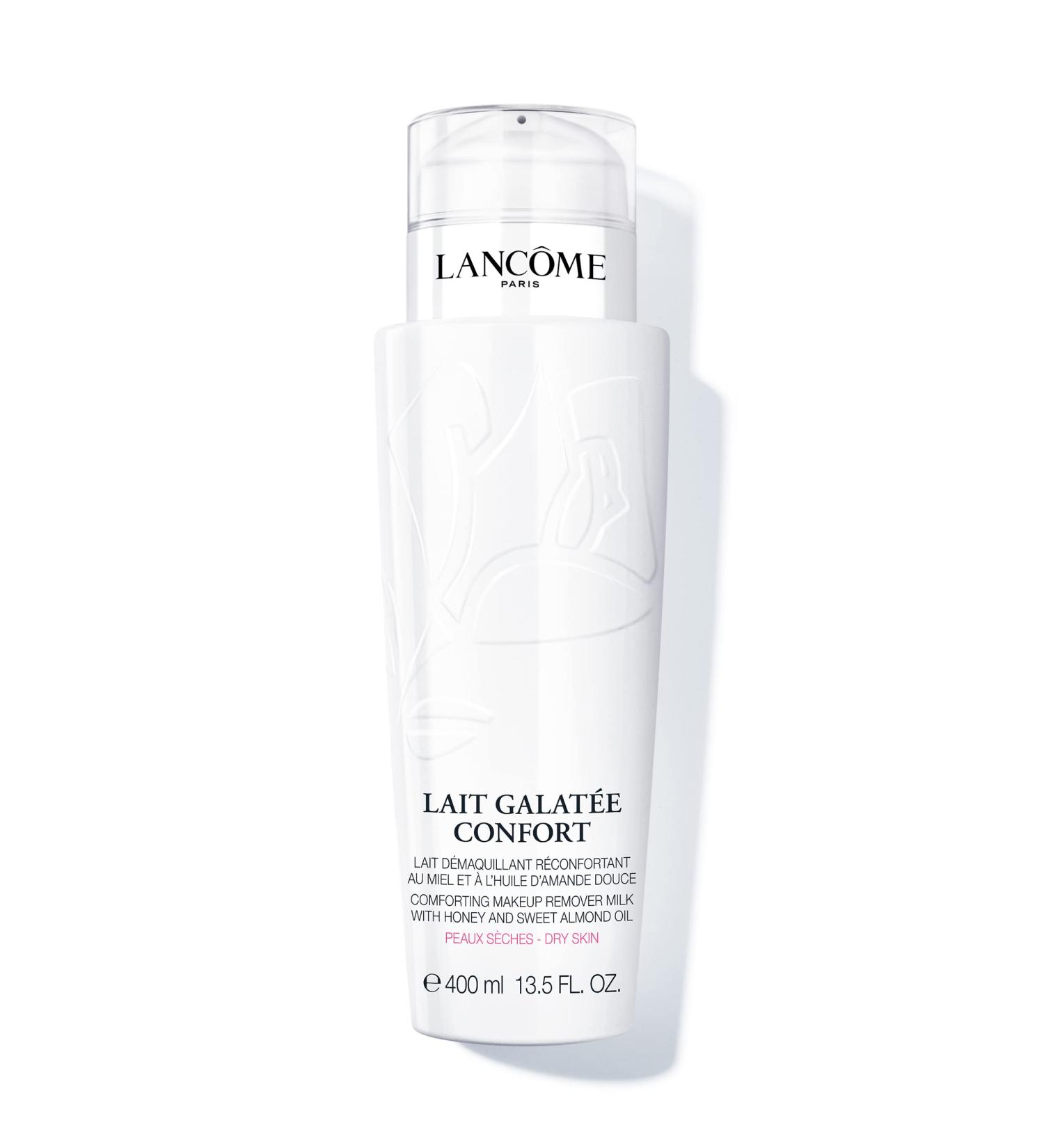 Lanc me Lait Galat e Confort Facial Cleanser with Honey and Sweet Almond Oil - Conditions Skin and Melts Away Makeup 13.5 Fl Oz (Pack of 1)
