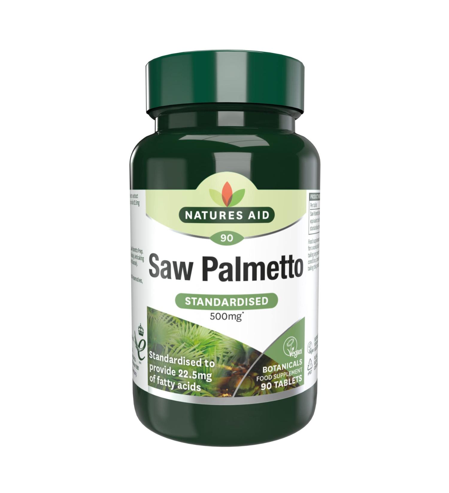 Saw Palmetto 90 x 500mg - Buy Online on GoSupps.com