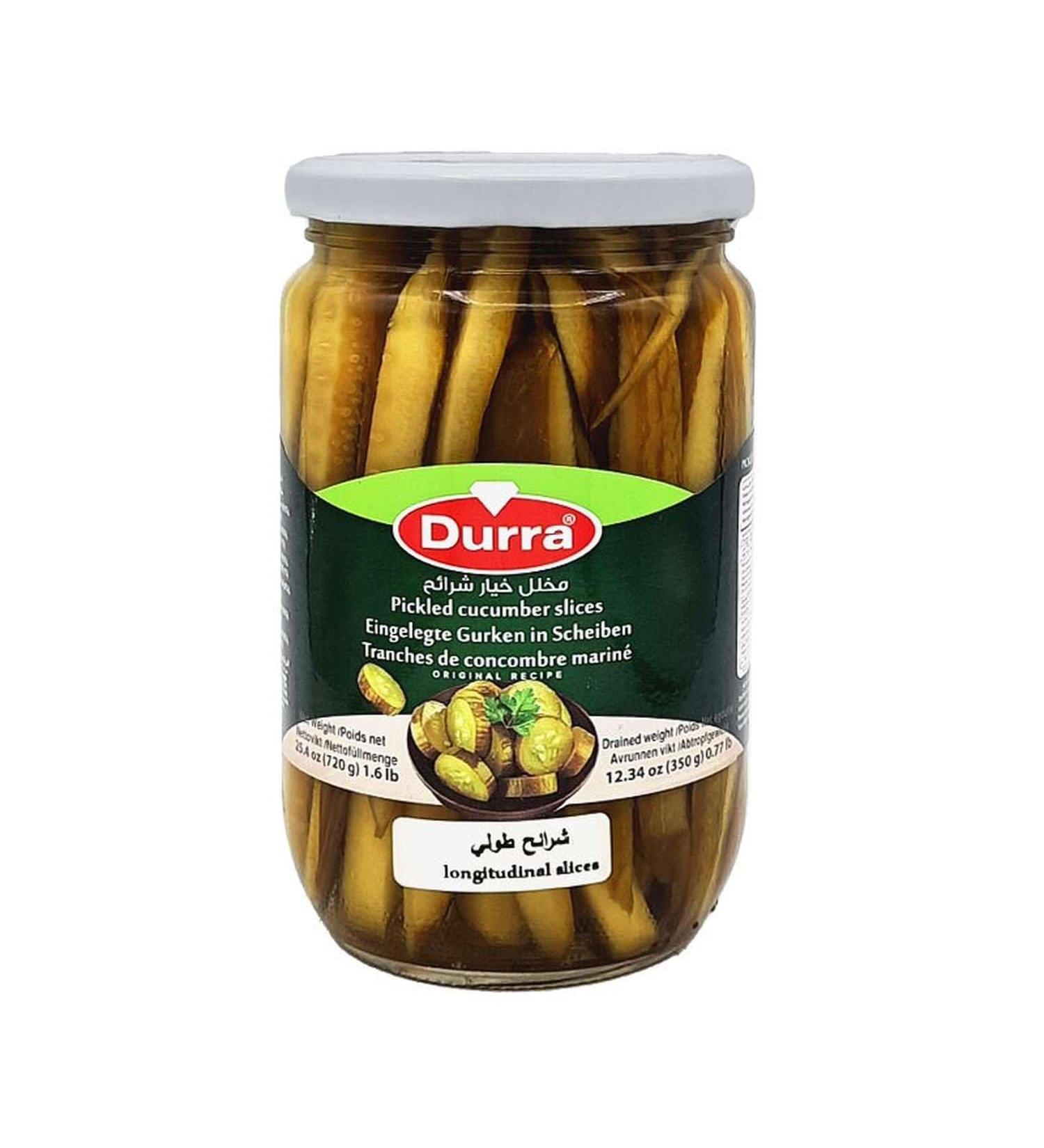 Durra Pickled Sliced Cucumber - 720g Jar