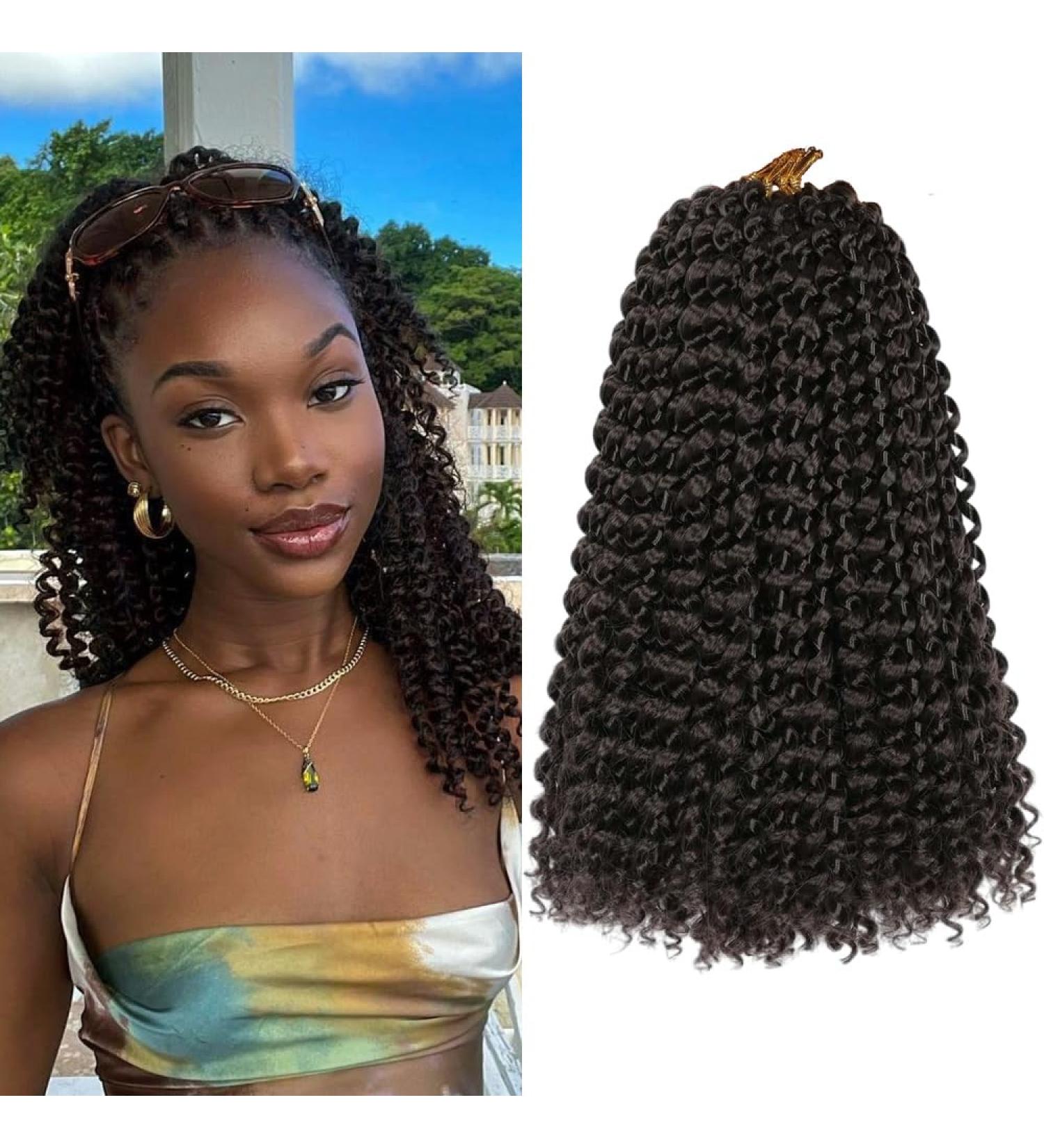 Passion Twist Hair - 7 Pack 12 Inch Crochet Braids for Bohemian Styles | Yddm Synthetic Hair Extensions - Water Wave Texture - Buy Online on GoSupps.com