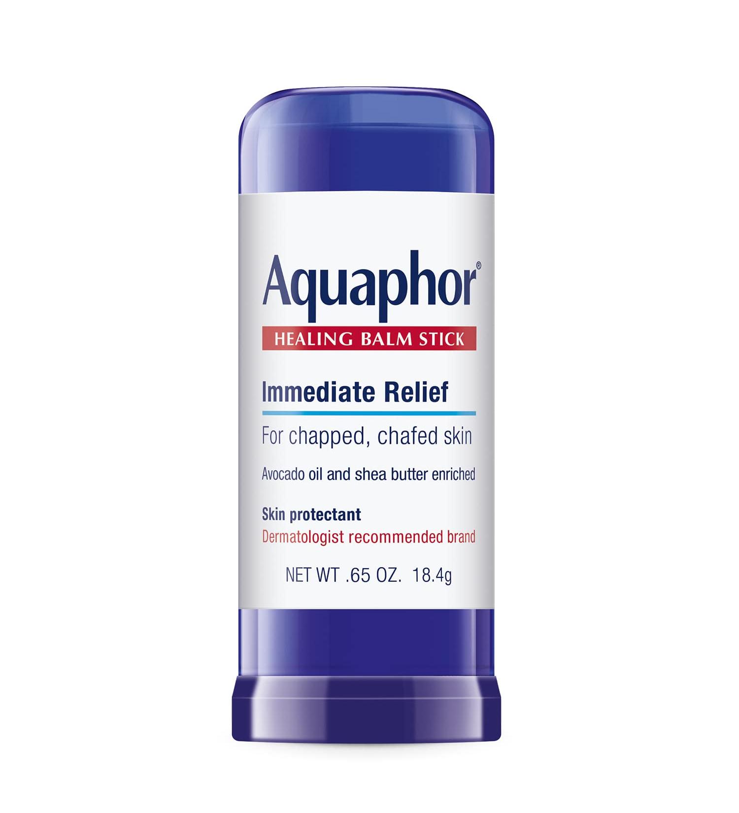 Aquaphor Healing Balm Stick 0.65 Oz with Avocado Oil & Shea Butter - Skin Protectant - Buy Online on GoSupps.com