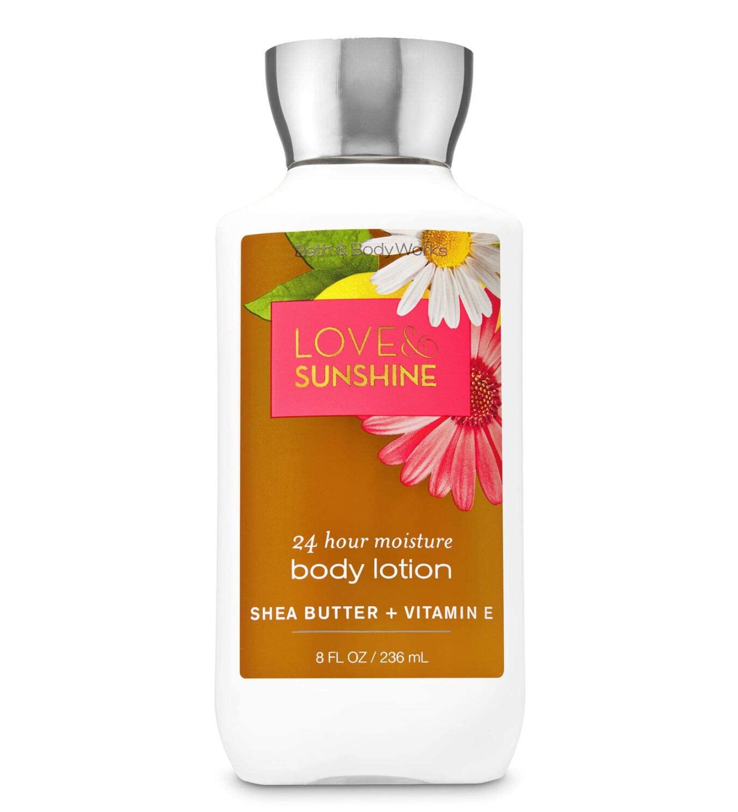 Bath & Body Works Signature Collection Love & Sunshine Super Smooth Body Lotion (8 oz.)