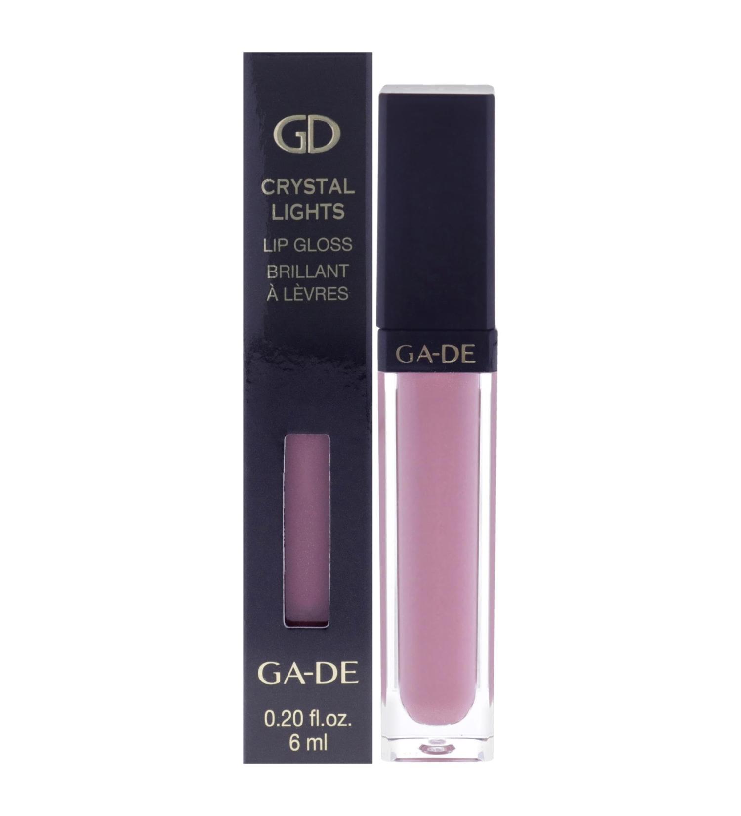 GA-DE Crystal Lights Lip Gloss 829 - Enriched with Light-Reflecting Crystal Pearls - Smooth Silky Rich Color - Moisturizes and Adds Shine - 0.2 oz - Buy Online on GoSupps.com