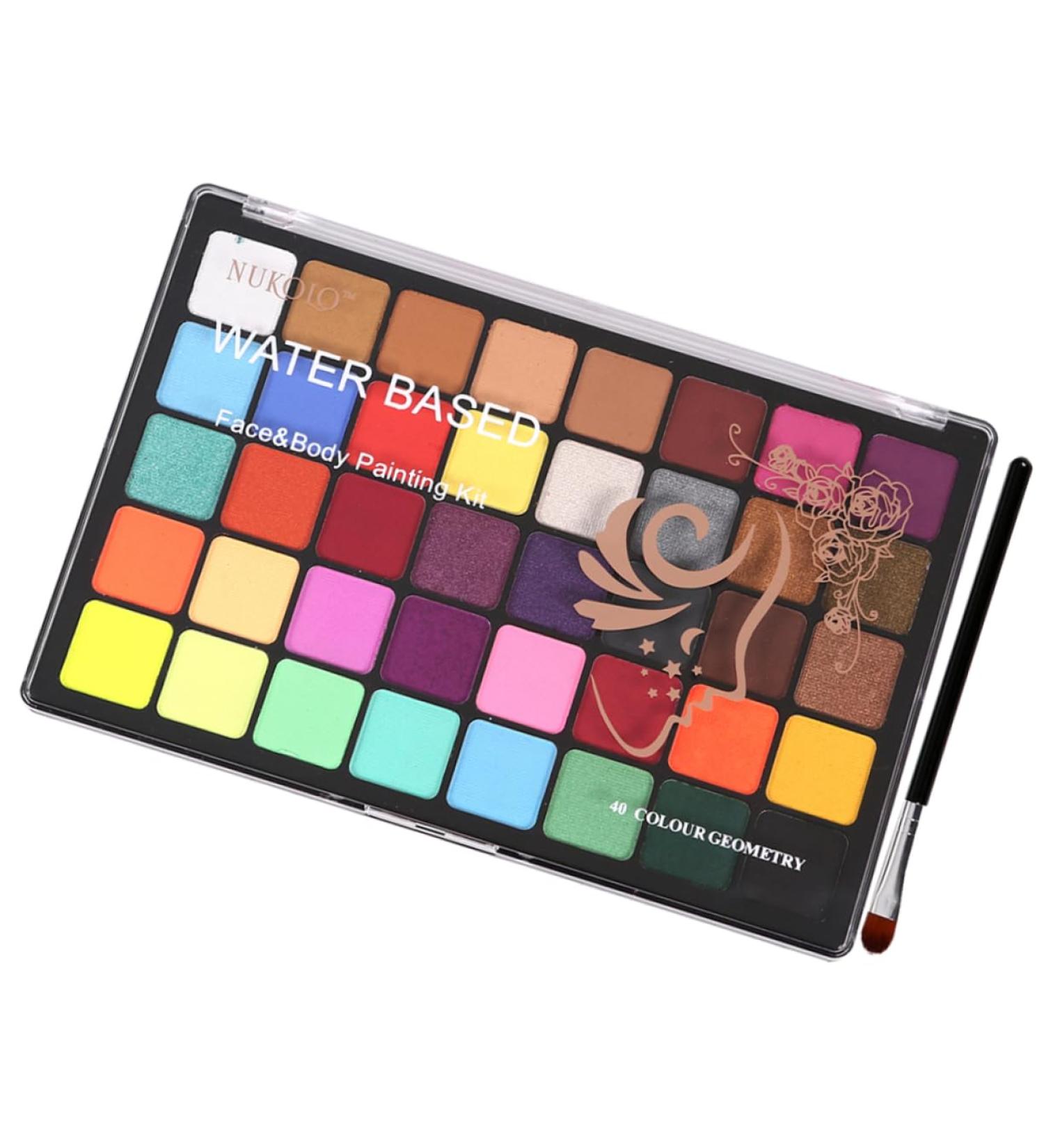 Buy Mikinona Water Soluble Body Paint Set - Face Paint & Makeup Kit for Adults & Kids - Intimate Palette for Creative Art - Buy Online on GoSupps.com