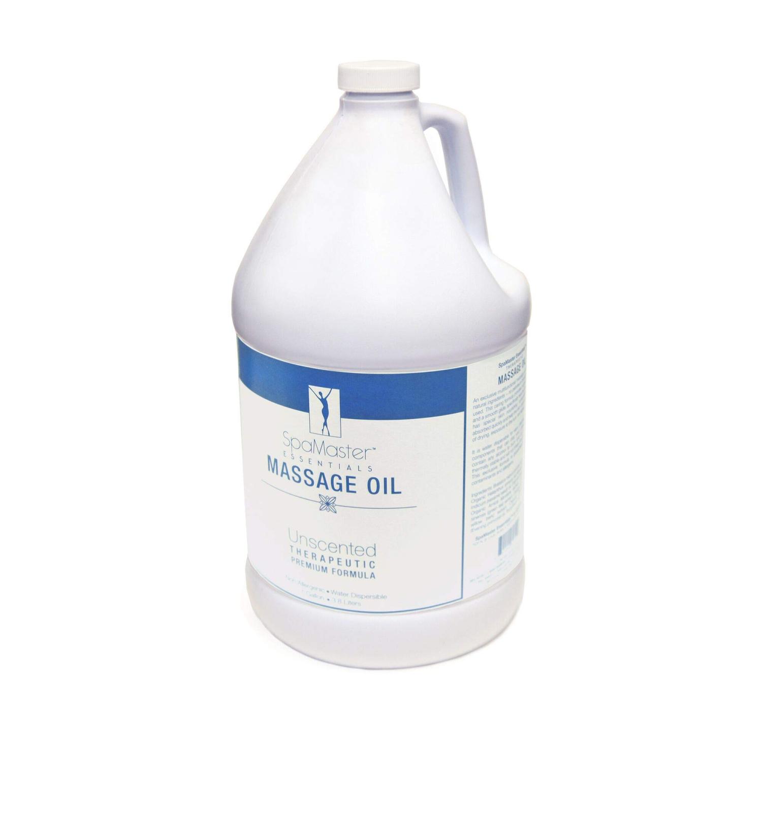 Master Massage SpaMaster Essentials Unscented Massage Oil | 1 Gal - Premium Quality for Professional Therapists | Ideal for Spa & Home Use - Buy Online on GoSupps.com