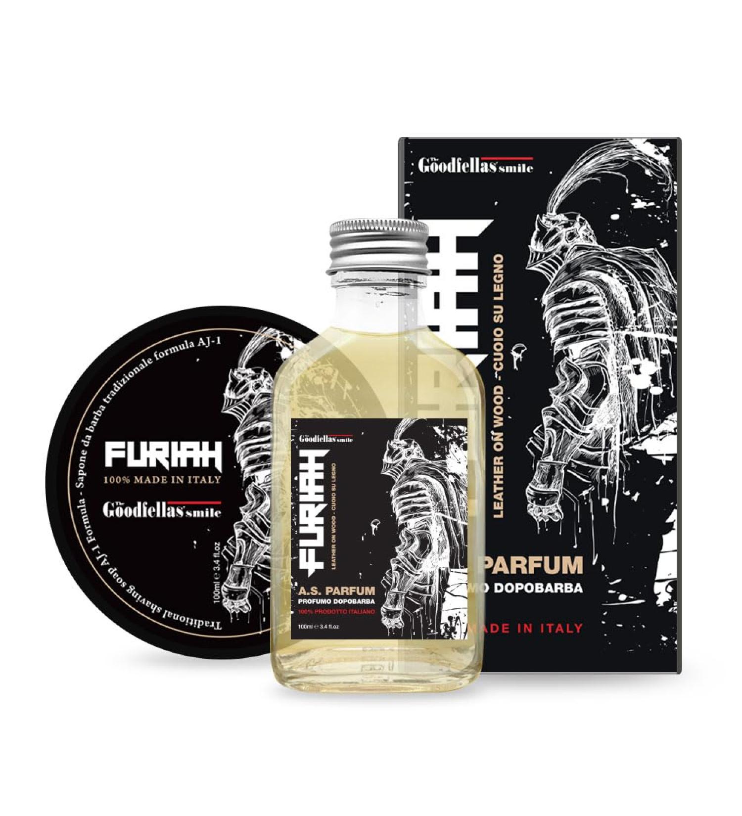 THE GOODFELLAS' SMILE Furiah DUO SET. Shaving Soap and Aftershave Set 500 g