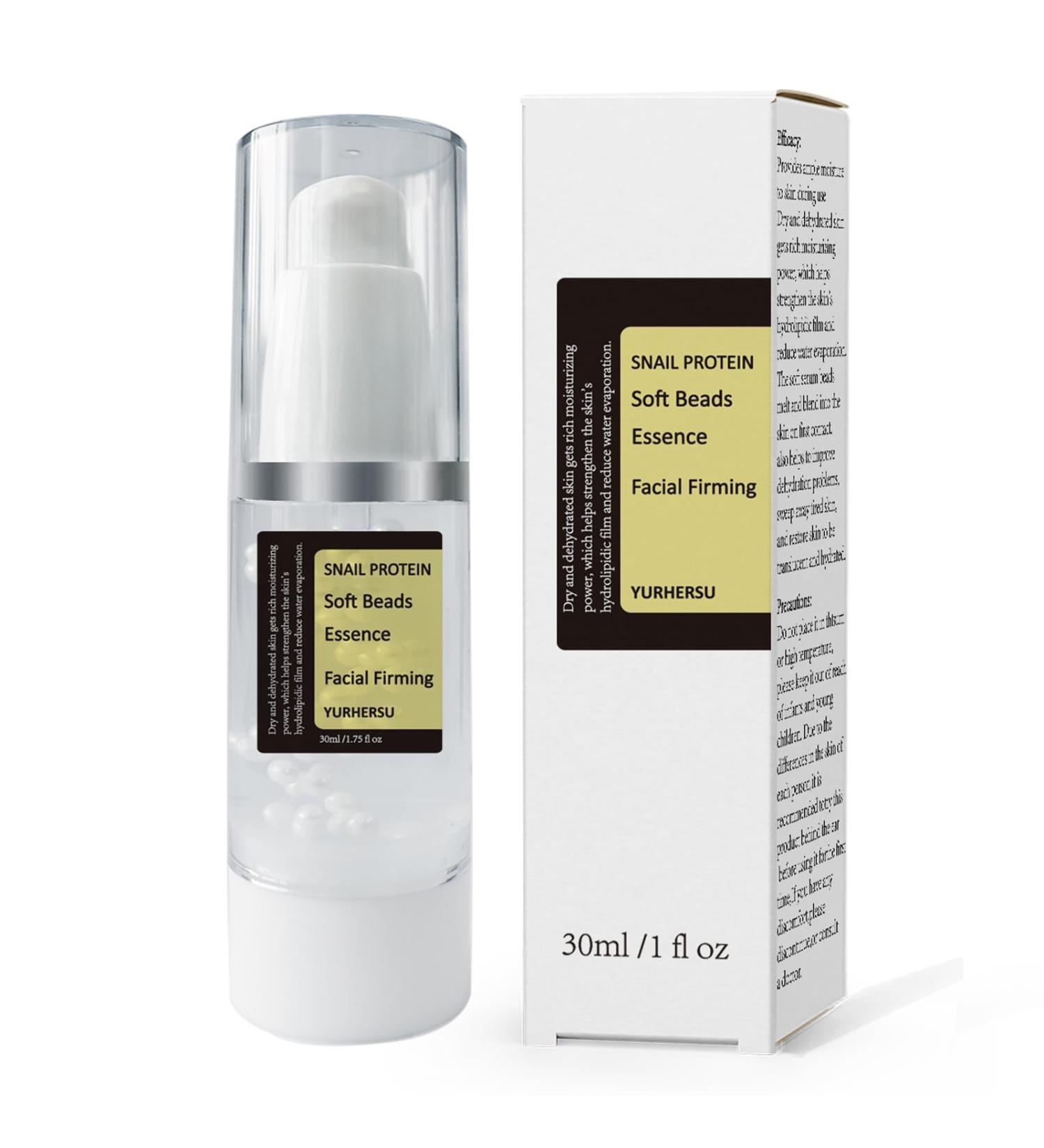 Snail Collagen Soft Pearl Essence | Hydrating & Firming Serum for Dry Skin | Moisturizing Snail Filtrate Essence - Buy Online on GoSupps.com