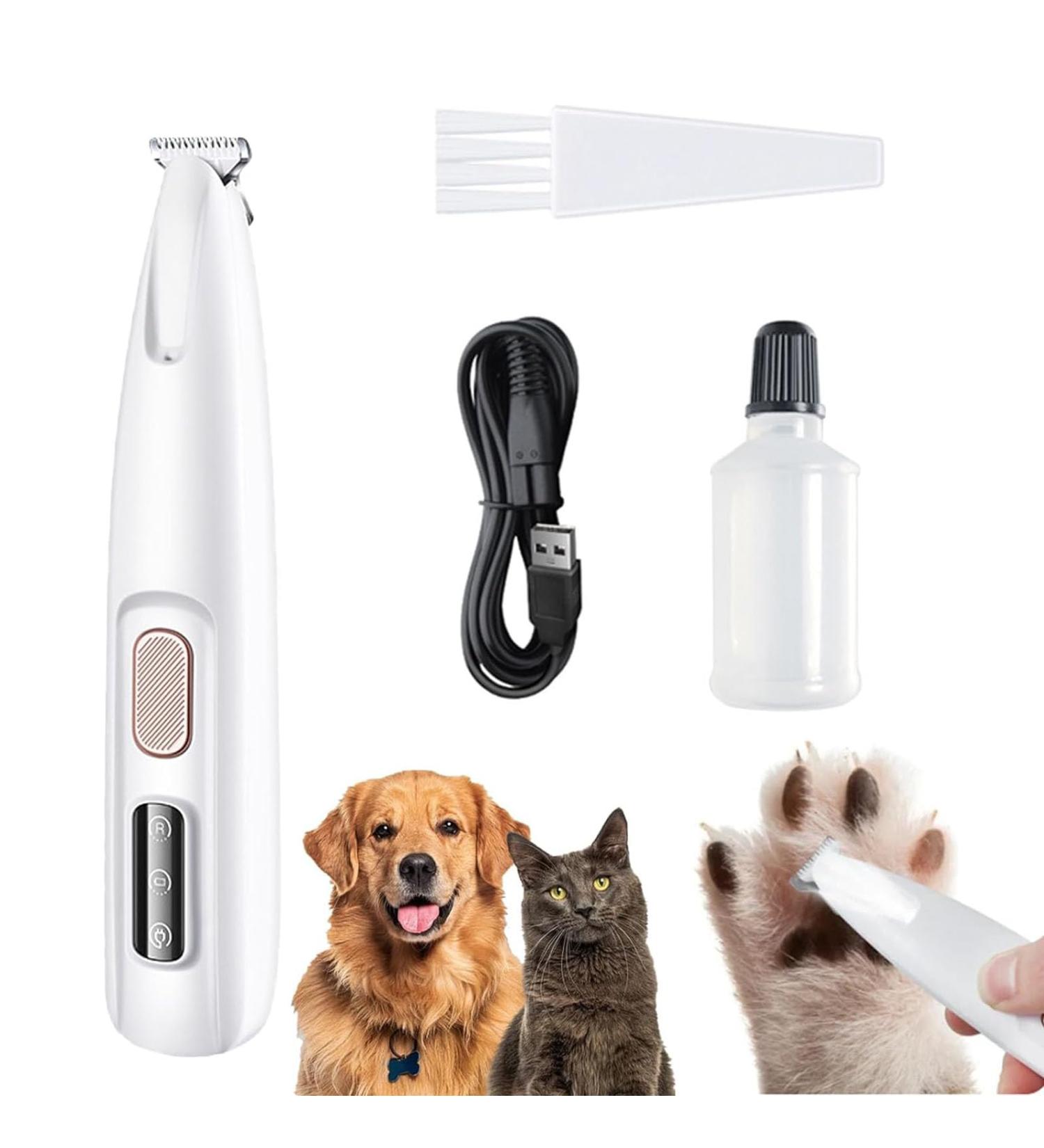 Pet Micro Precision Trimmer Zentric Pet Micro Precision Trimmer Dog Paw Trimmer with Led Light Multifunctional Pet Hair Clippers Rechargeable Pet Paw Trimmer Zentric Paw Trimmer (1 PCS) - Buy Online on GoSupps.com