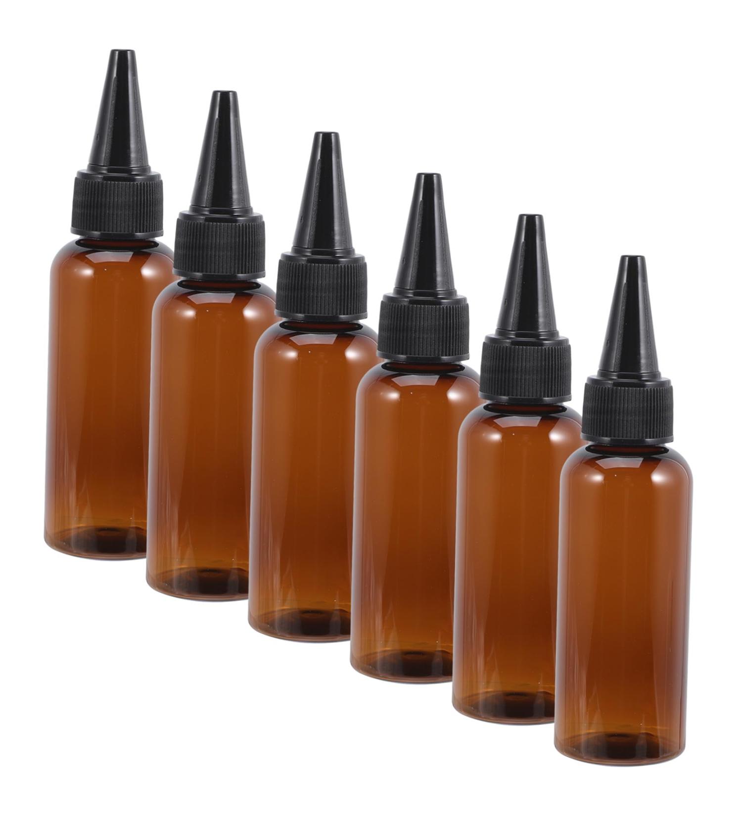 Lot De 10 Flacons Applicateurs De Teinture Capillaire 50 Ml En Plastique Souple Marron Bouteilles Rechargeables Vides Bouchon Noir Pour Coloration Cheveux Et Soin Capillaire Professionnel - Buy Online on GoSupps.com