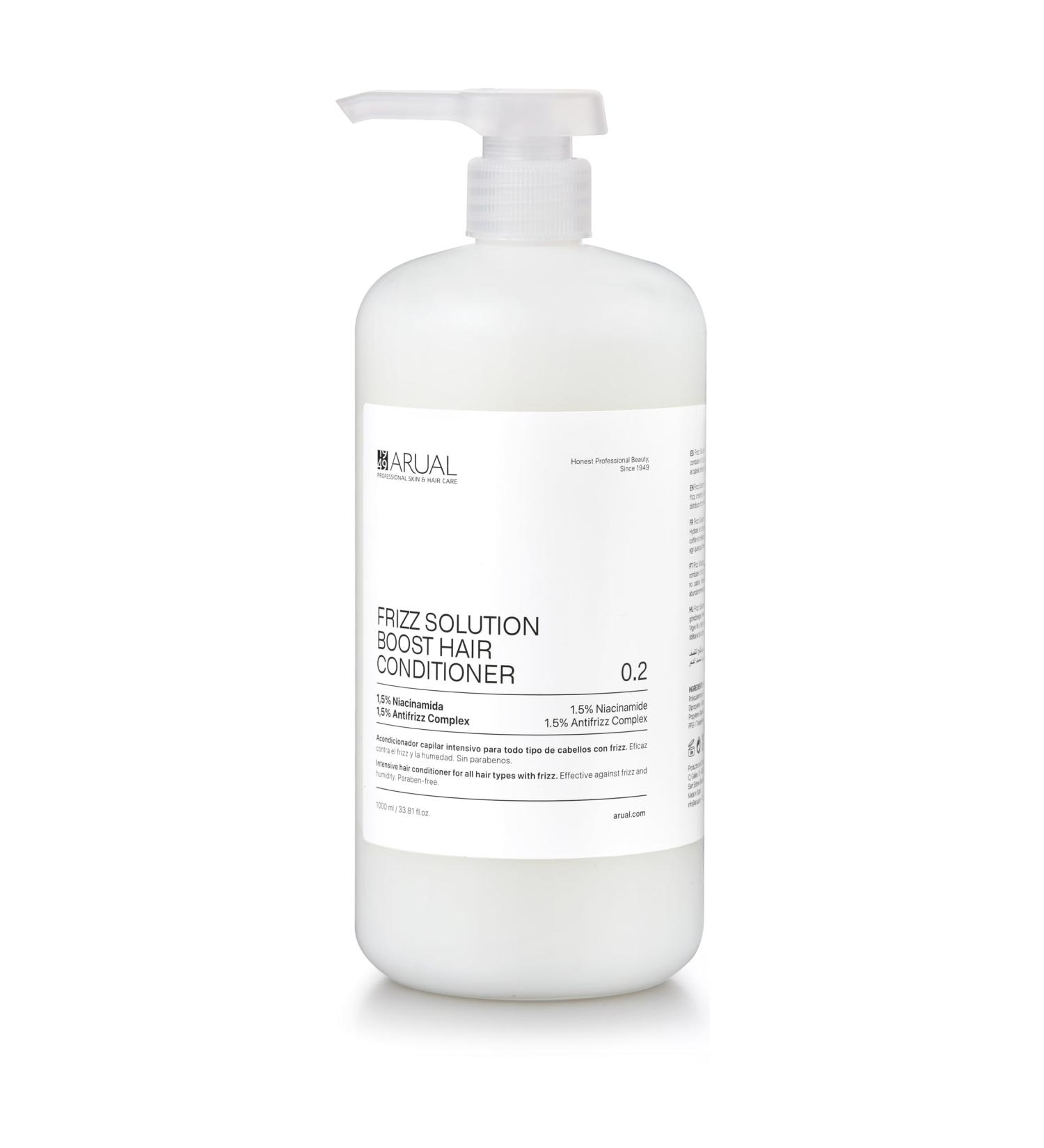  ARUAL Arual Frizz Solution Bost Hair Anti-Frizz Conditioner 1000ml - Buy Online on GoSupps.com