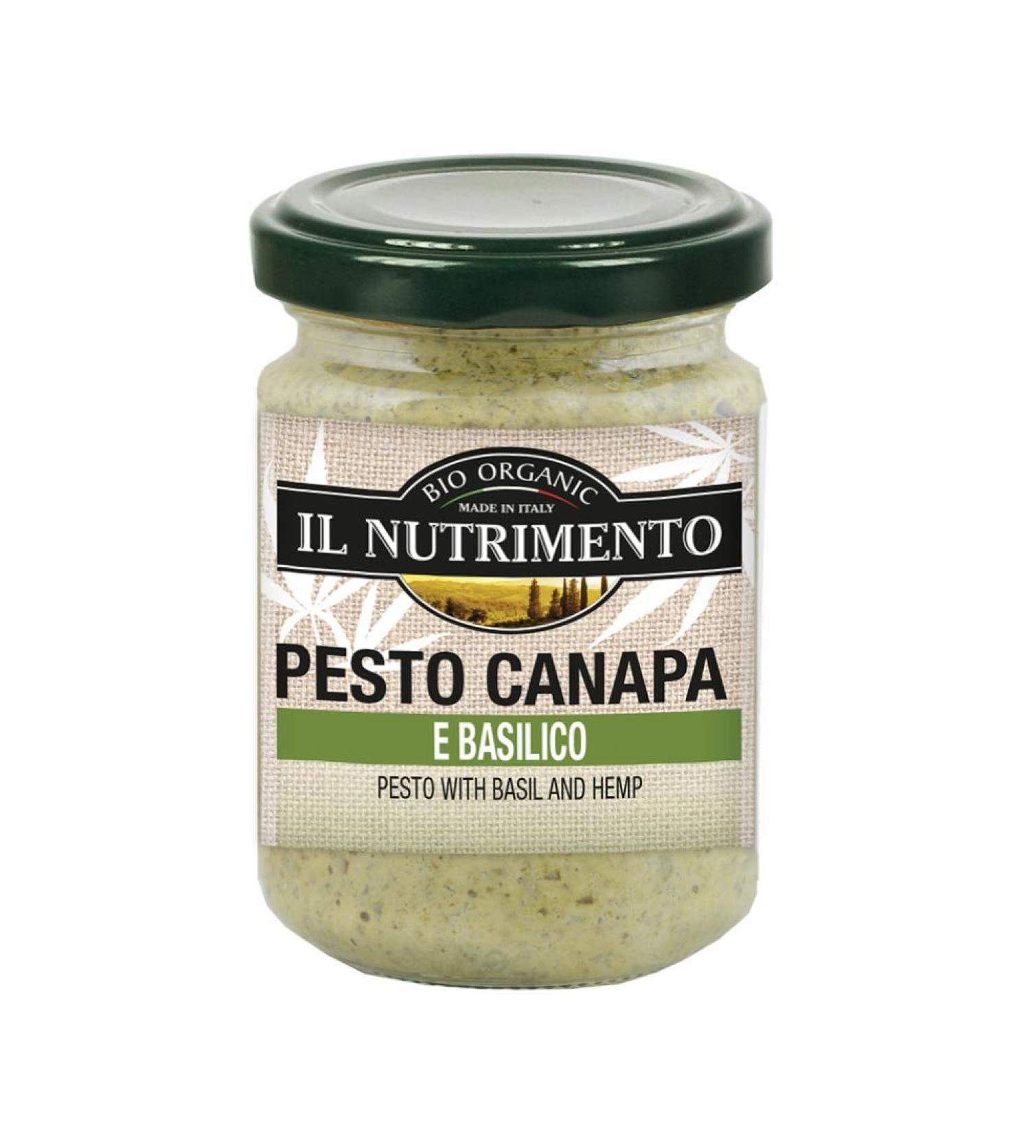 Probios Pesto with Basil and Hemp Gluten Free 130g