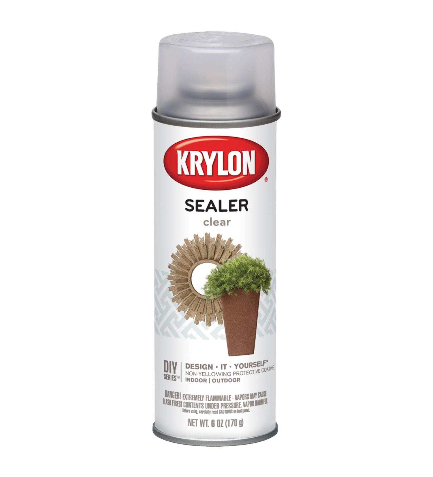Krylon K18200007 Make It Last Clear Coat Sealer 6 Ounce