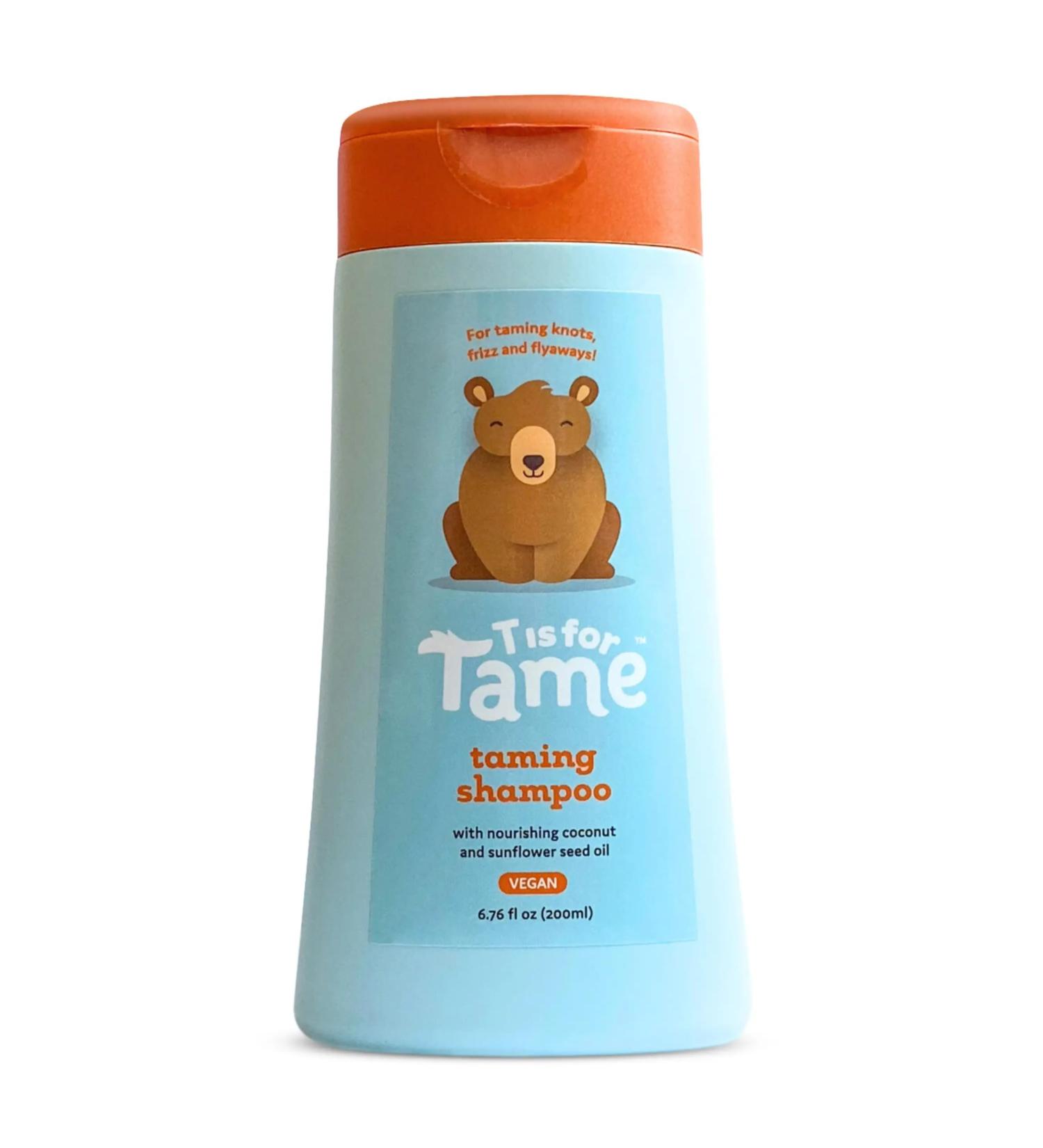 T is for Tame Baby Shampoo - Plant Based All-Natural & Pediatrician Tested for Gentle Hair Care - Buy Online on GoSupps.com