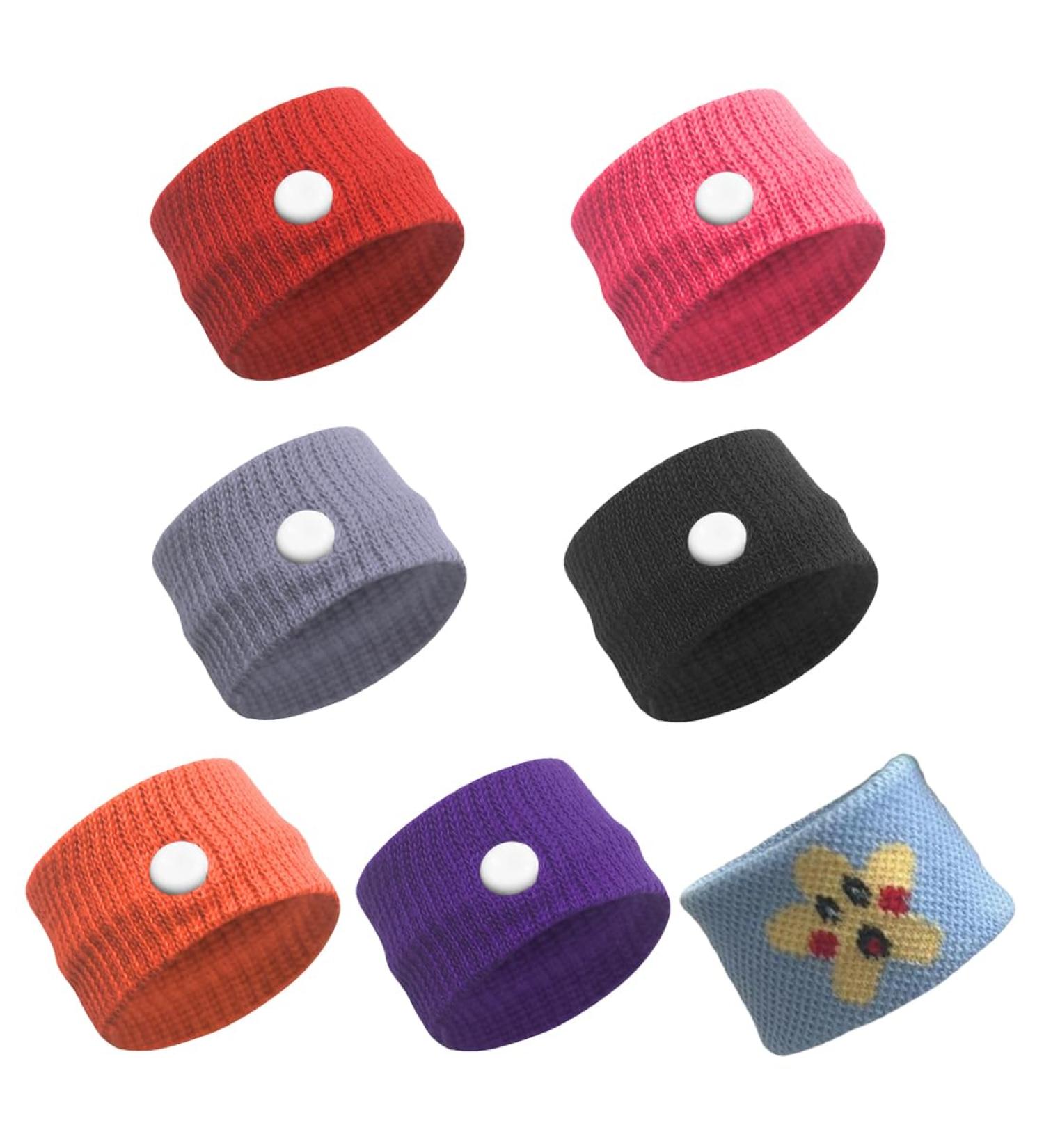Kgduyc Acupressure Bracelet - 7 Pairs for Nausea Relief in Pregnancy Travel & Seasickness - Ideal for Adults & Children - Buy Online on GoSupps.com