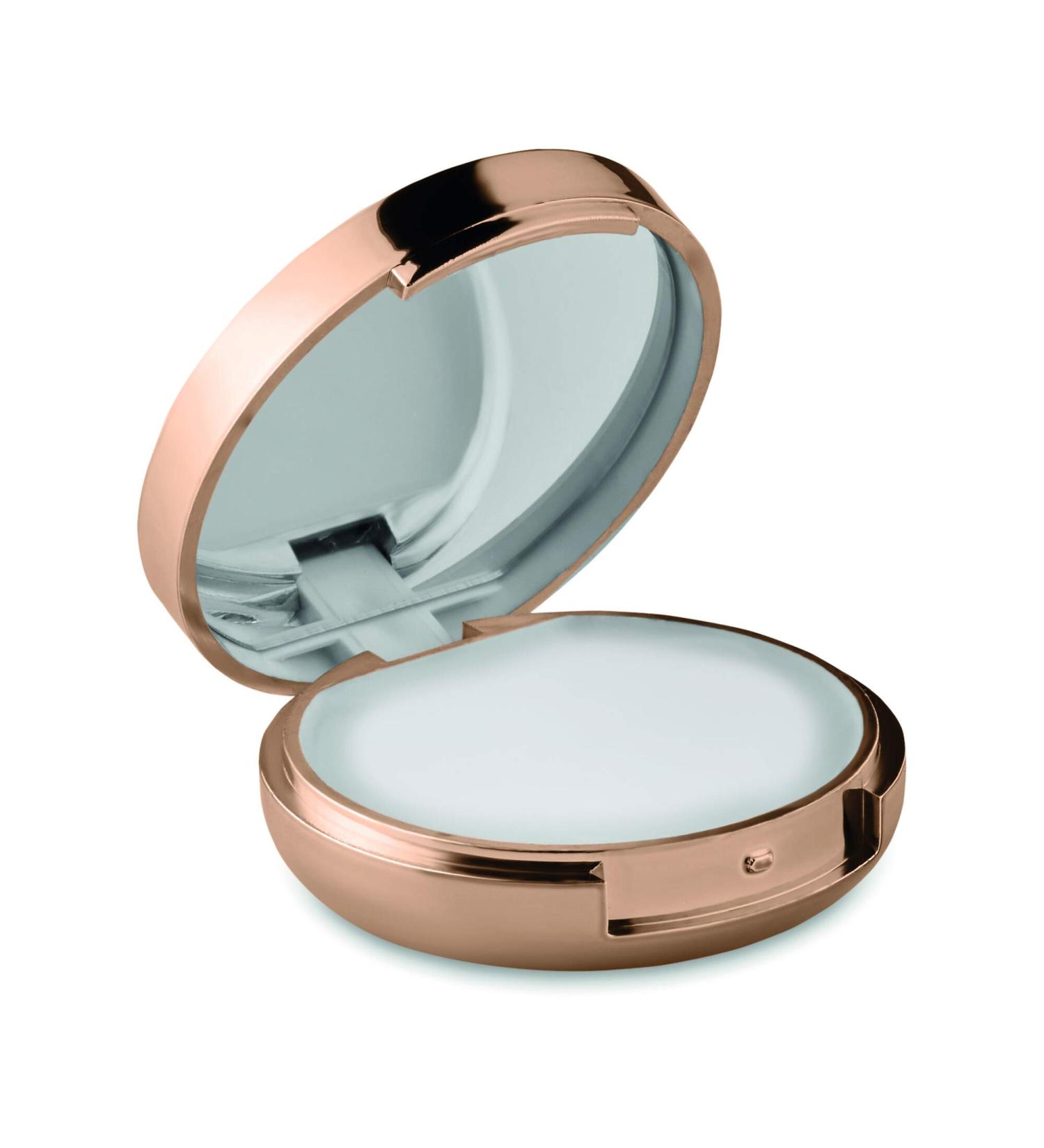 PromotionGift 2in1 Lip Balm with Makeup Mirror - Champagne Flavor | Affordable International Shipping - Buy Online on GoSupps.com