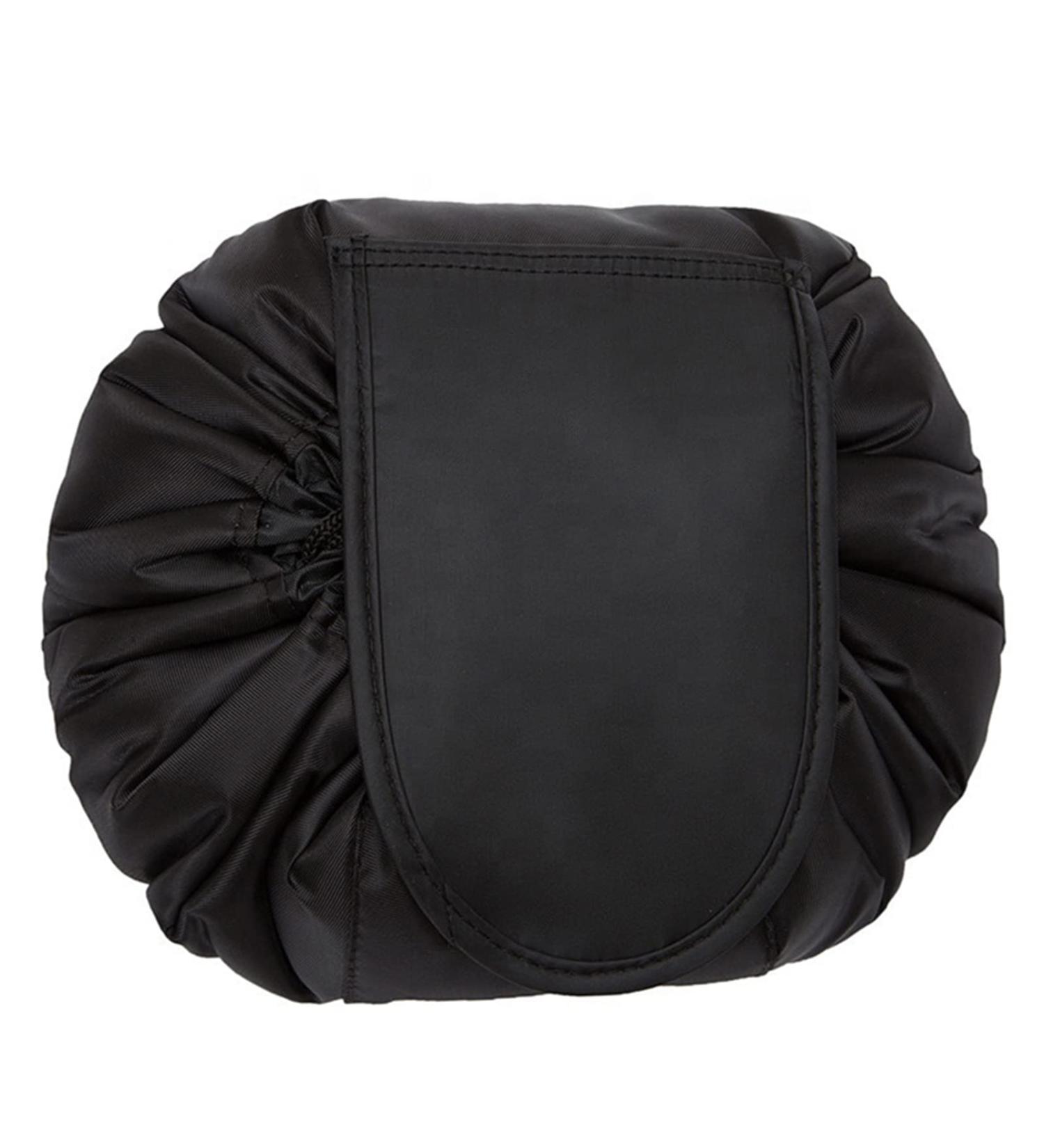 Portable Waterproof Cultural Bags - Oxford Cloth Cosmetic Storage for Men & Women | Black Makeup Organizer - Buy Online on GoSupps.com