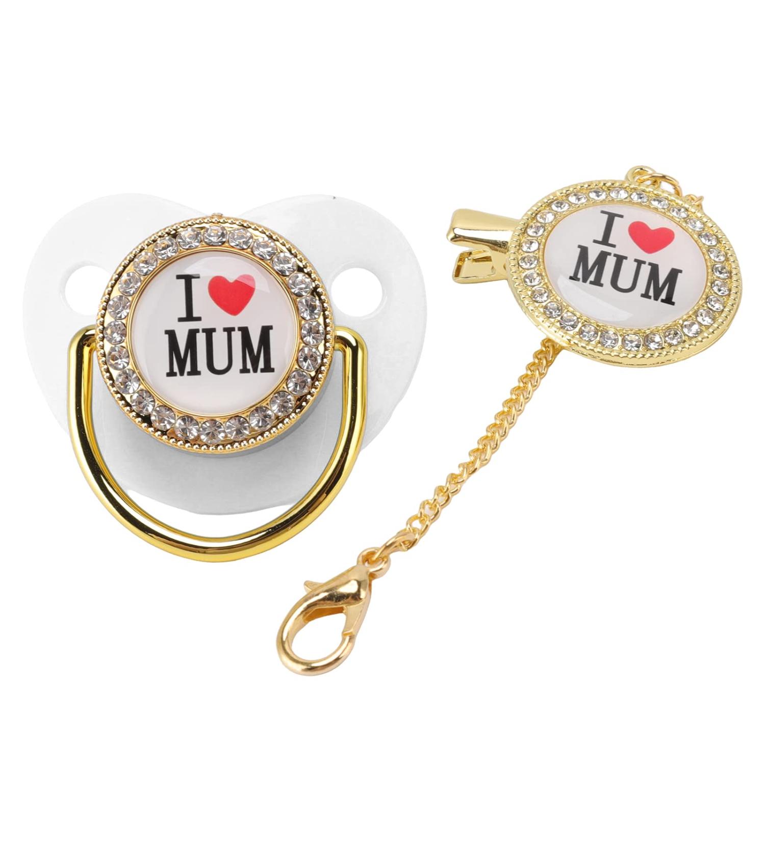 Buy BPA-Free Silicone Baby Pacifier with Clips & Air Holes | 6-18 Months - Dear Mama White M - Buy Online on GoSupps.com