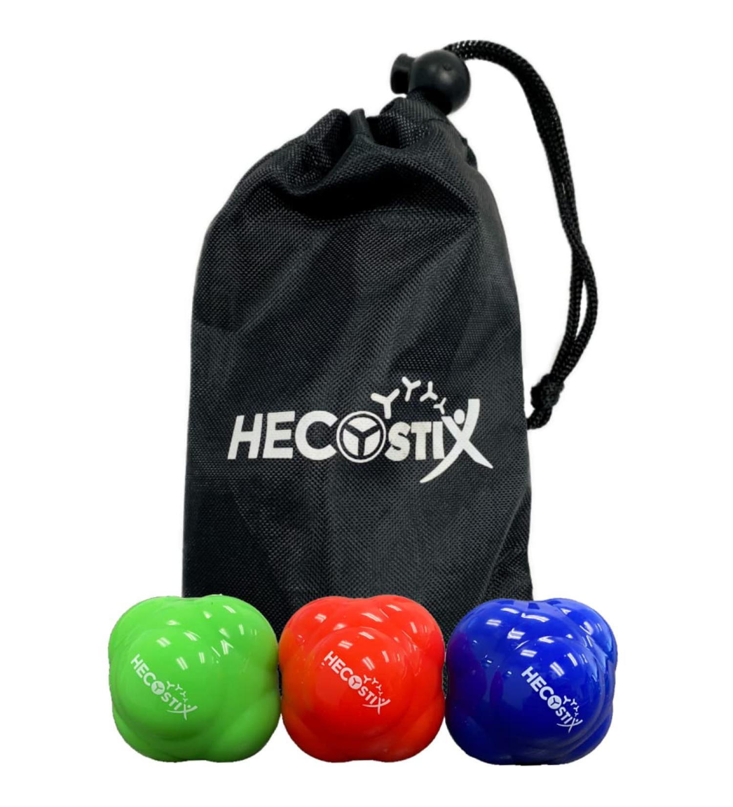 HECOstix Reaction Balls - Baseball & Softball Agility Trainer - Buy Online on GoSupps.com