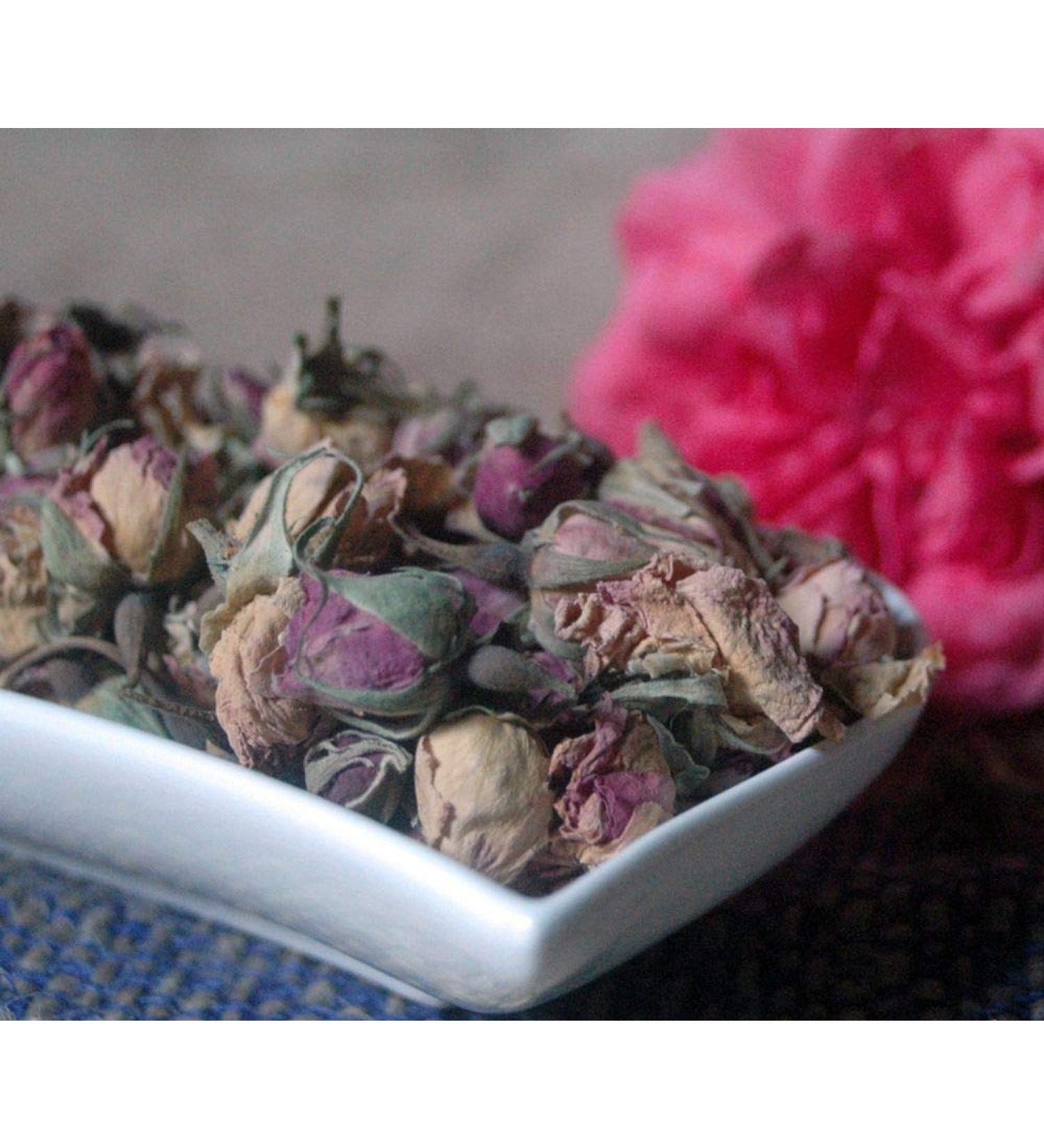 Krauterino24 Pink rose petals - 1st choice - Quantity: 1000 g