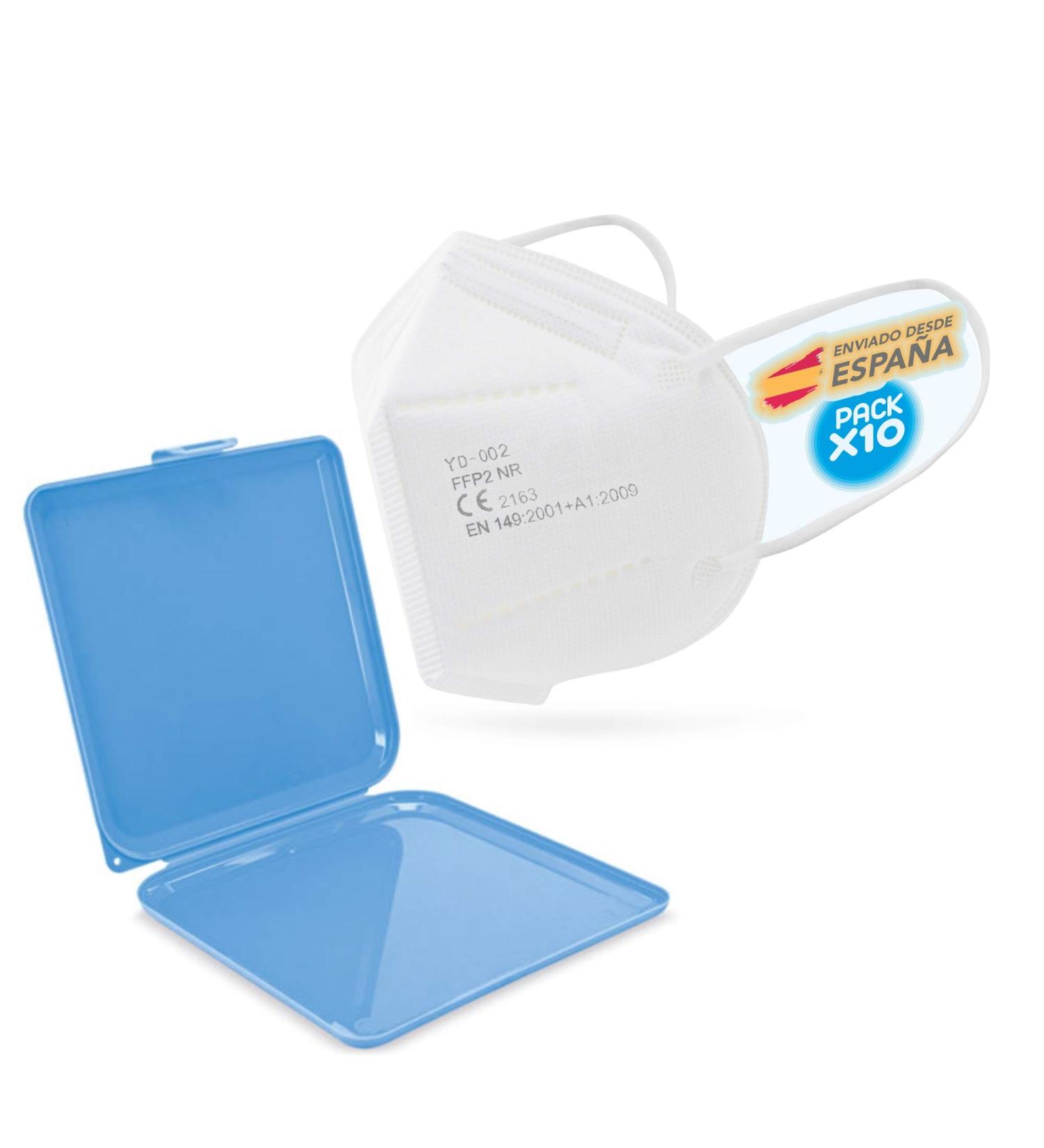 Mask Box Set: 10 Masks + Storage Solution for On-the-Go School & Office - White - Buy Online on GoSupps.com