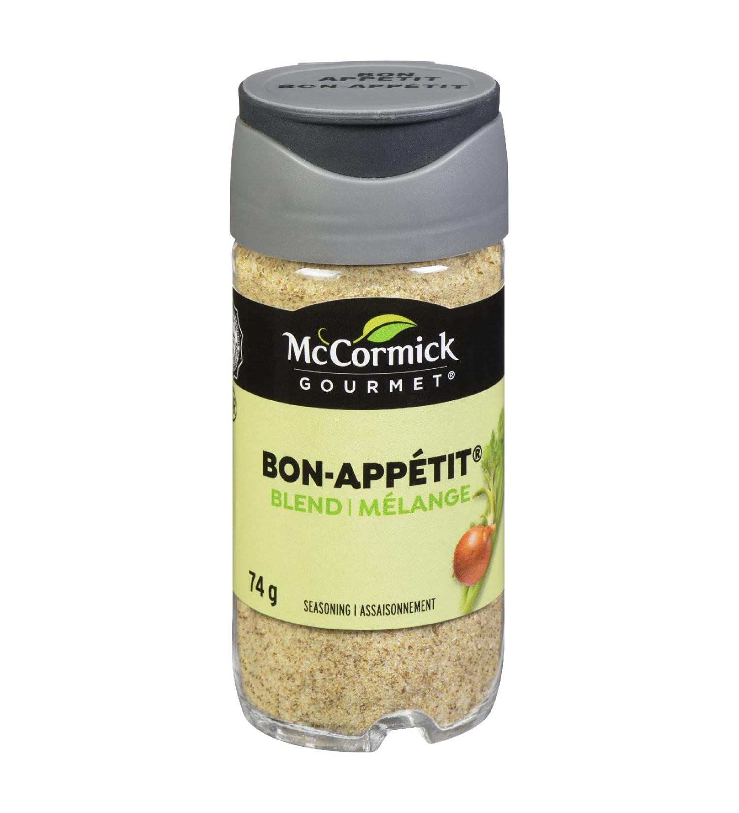 McCormick Gourmet (MCCO3) New Bottle Premium Quality Natural Herbs & Spices Bon Appetit Seasoning 74g - Buy Online on GoSupps.com