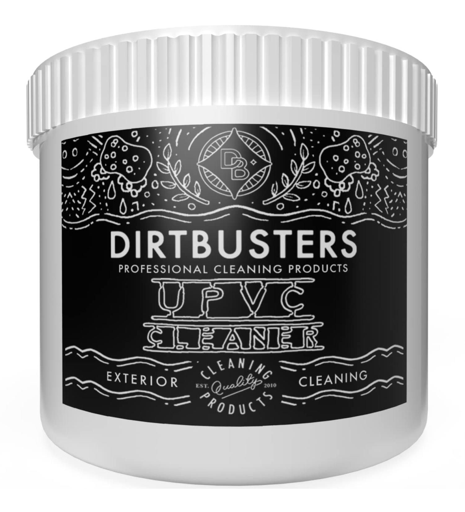 Dirtbusters UPVC PVCU Cleaner & Restorer - For Door Window Frame Conservatory Garden Furniture Facias PVC & Plastic (500g) 1 - Buy Online on GoSupps.com