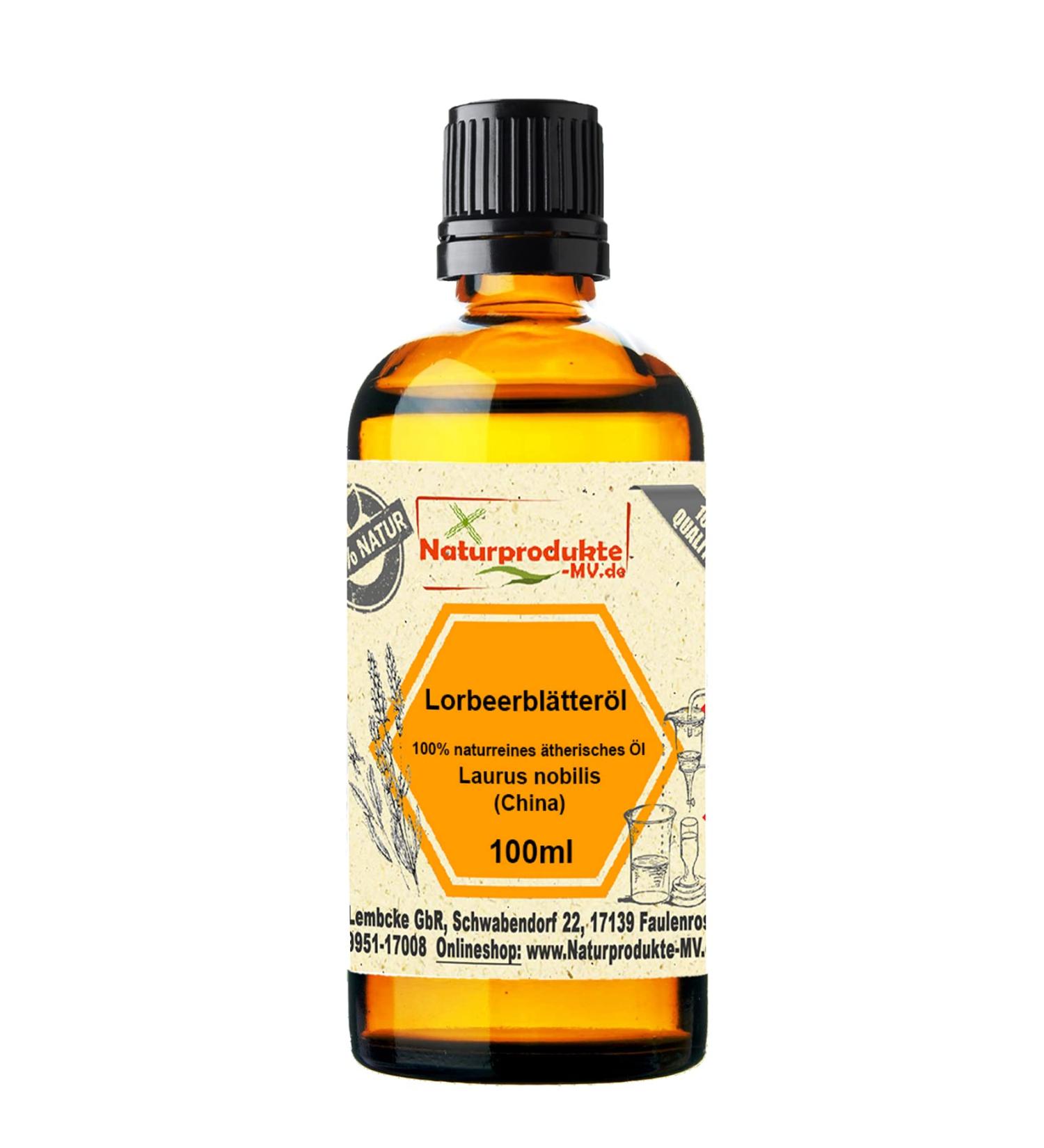 Bay leaf oil (100 ml) 100% pure essential bay leaf oil