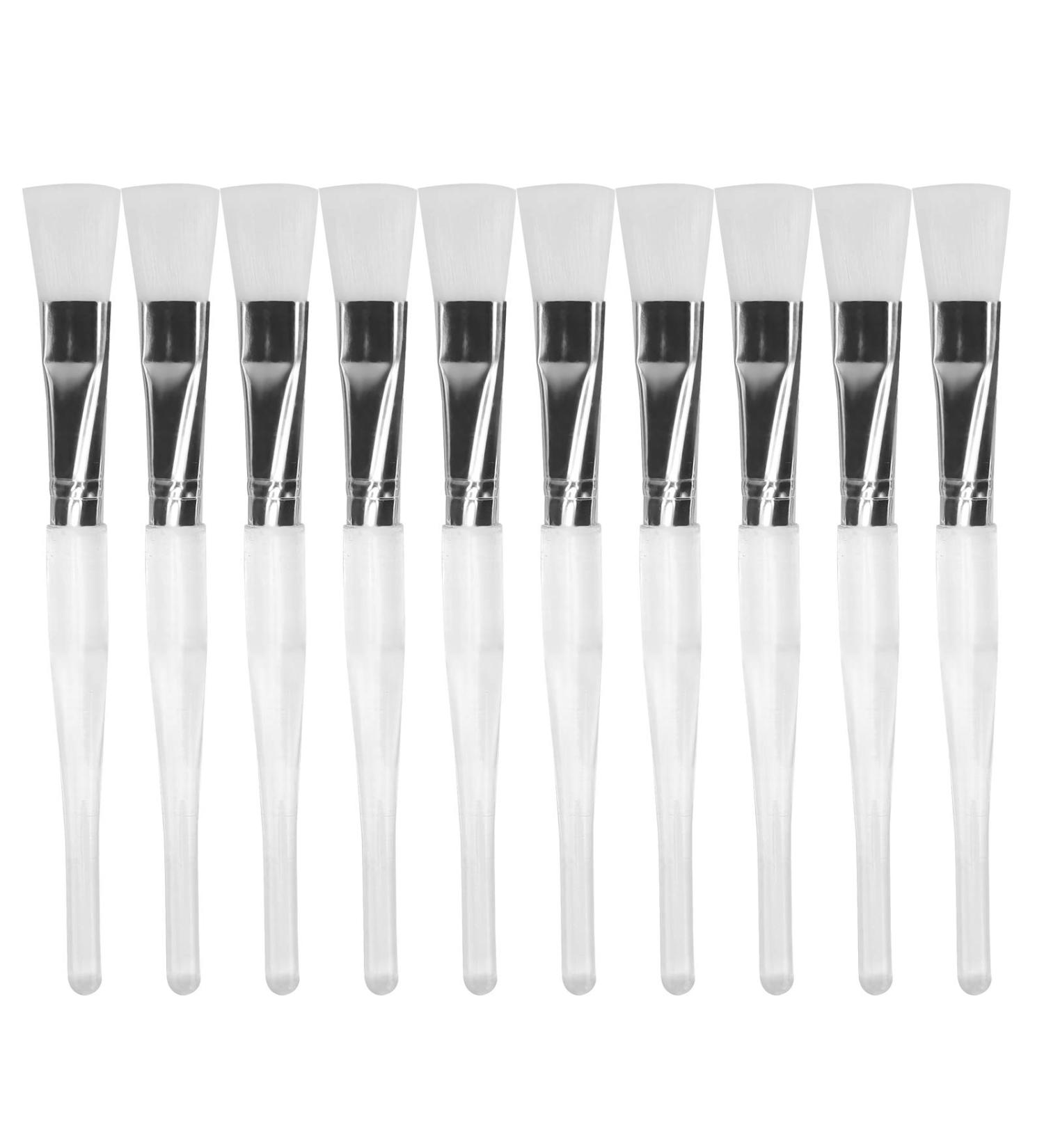 10-Piece Face Mask Brush Set | Soft DIY Facial Mask Brushes for Skin Care | Fine Fiber Tools for Perfect Application - Buy Online on GoSupps.com