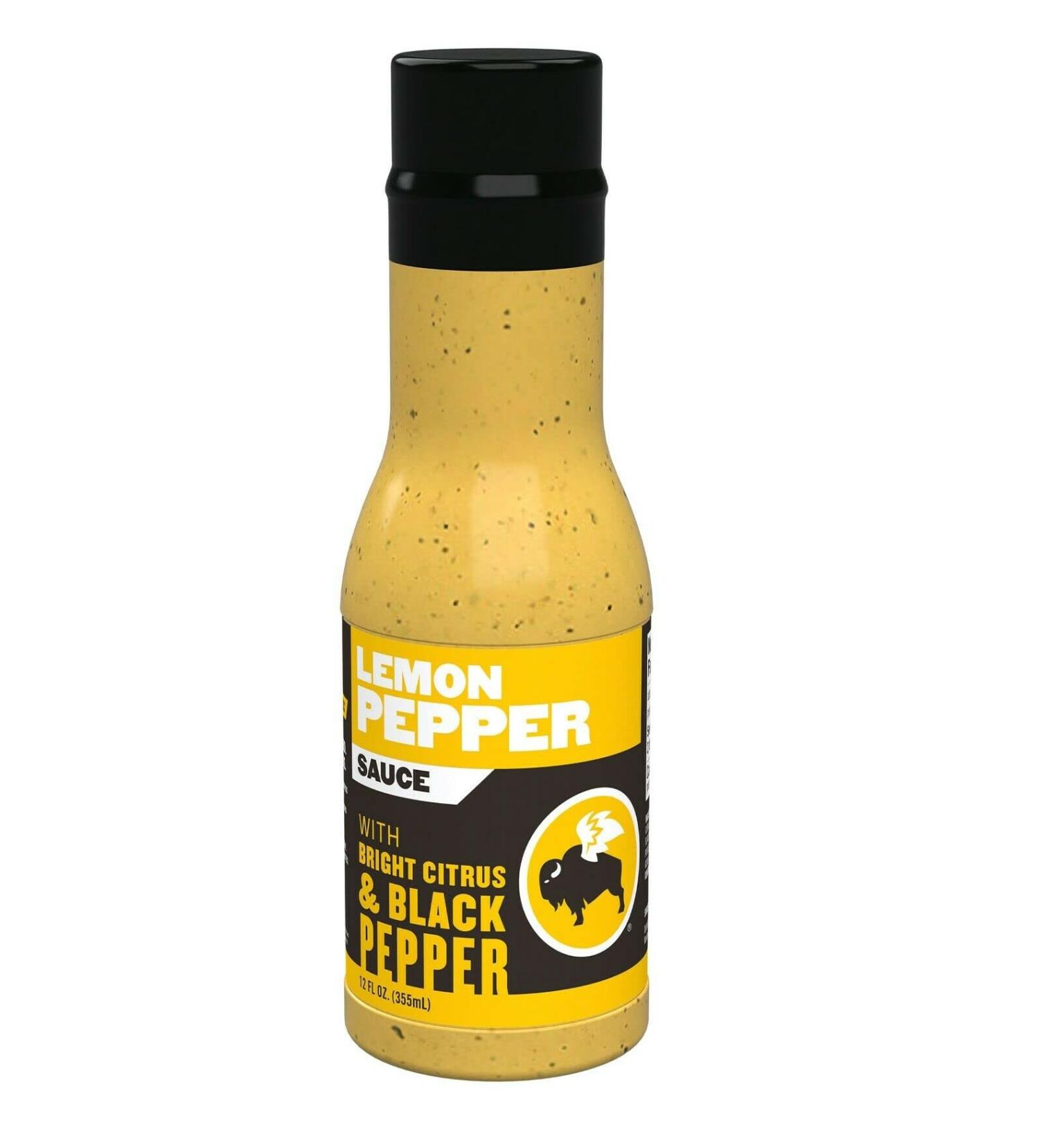Al Amin Foods Lemon Pepper Sauce - Bright Citrus & Black Pepper | 12 fl.oz 355g - Buy Online on GoSupps.com
