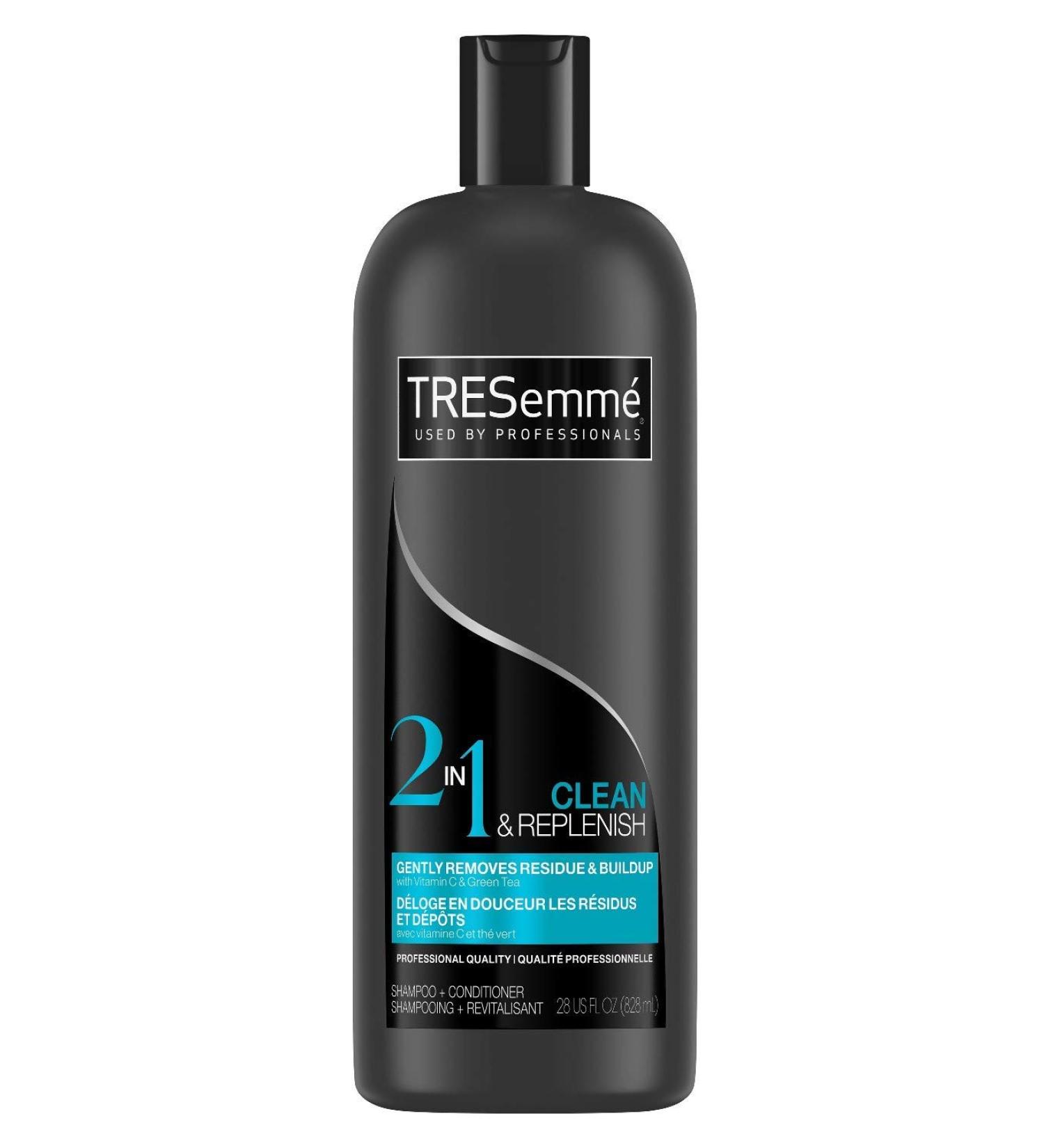 TRESemme Cleanse & Replenish 2-in-1 Shampoo & Conditioner - 28 oz | International Shipping Available - Buy Online on GoSupps.com
