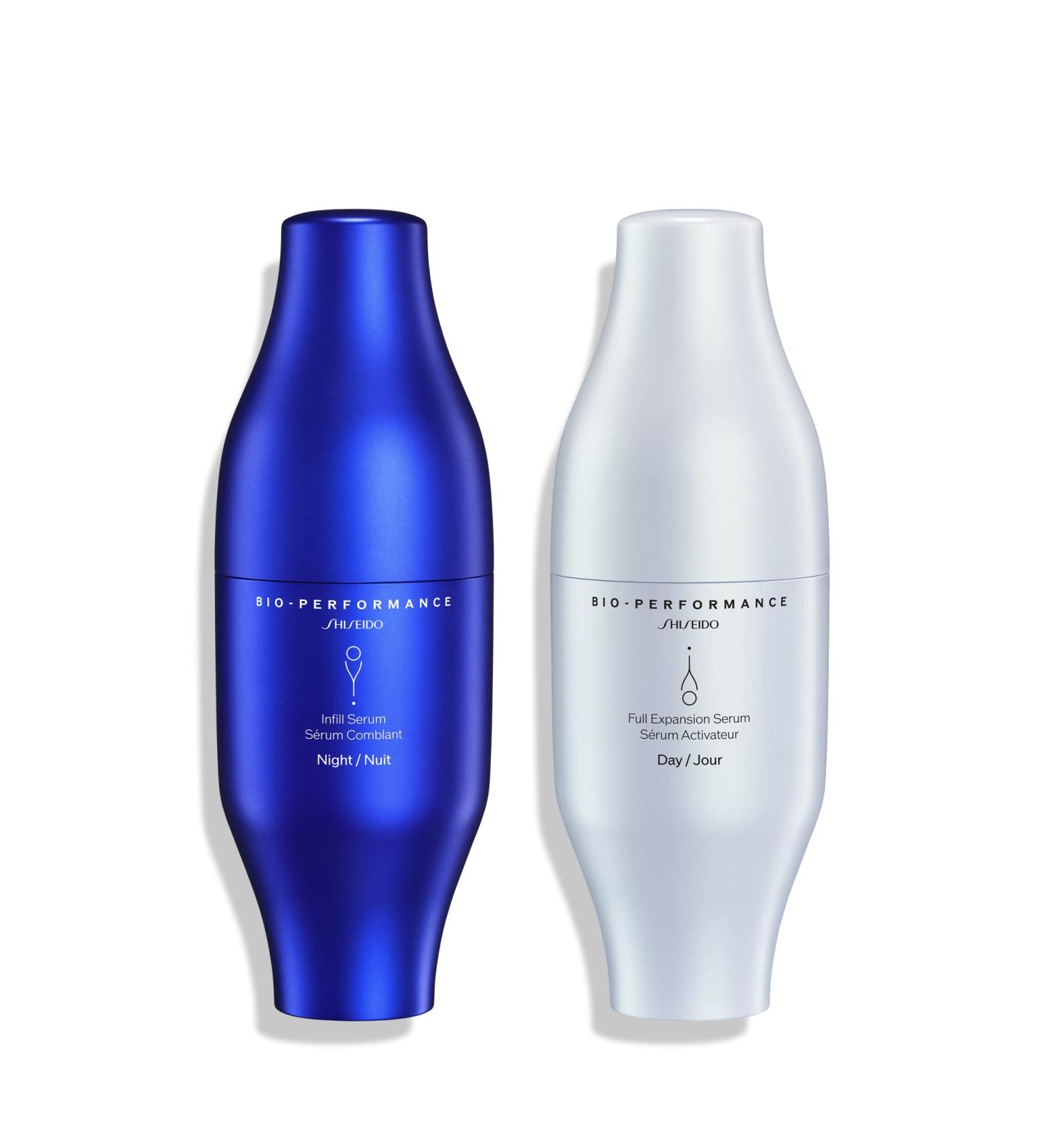 Shiseido Bio-Performance Skin Filler Serums - Two-Step Night & Day System for Plump Firm Skin | International Shipping Available - Buy Online on GoSupps.com