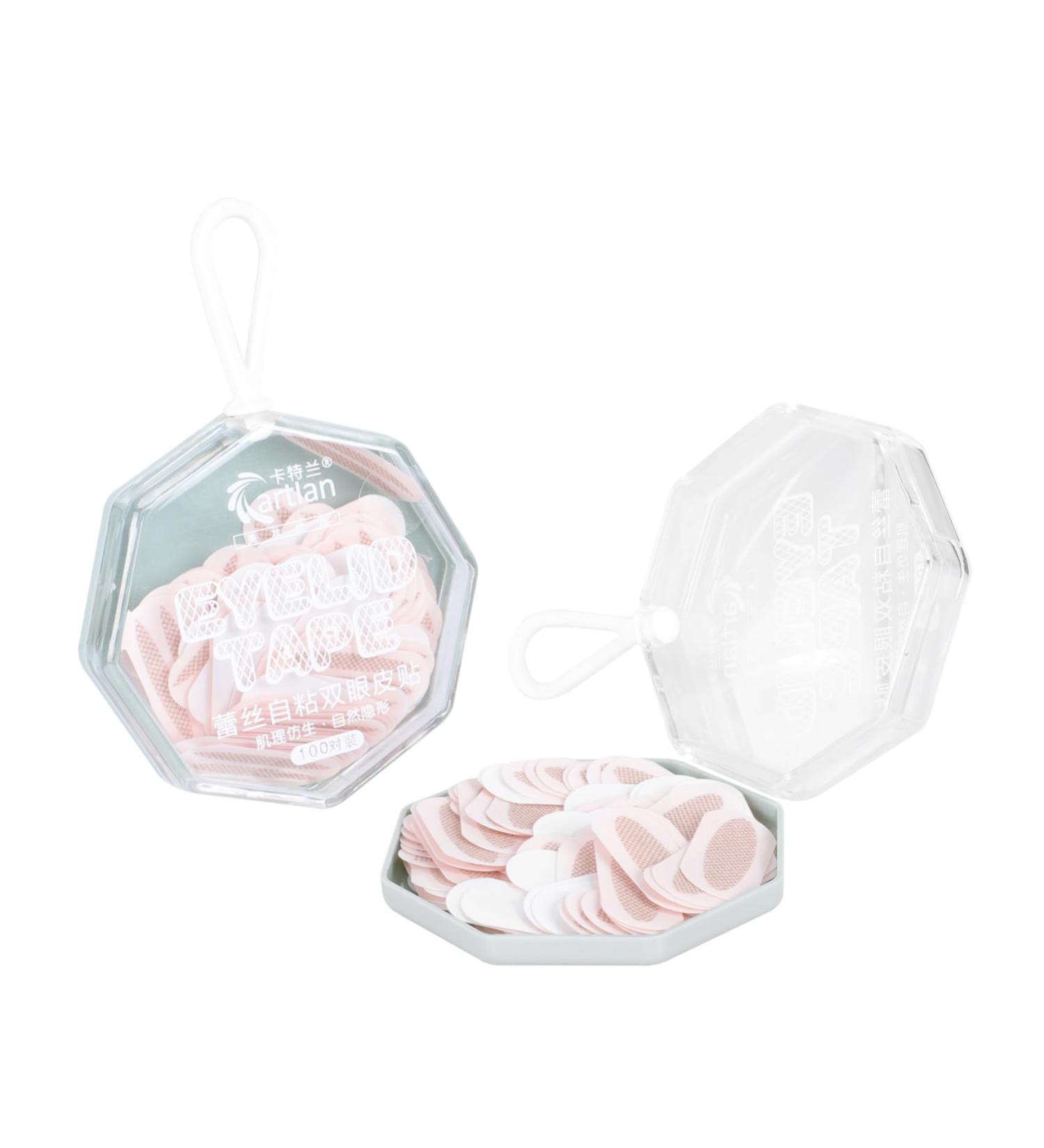 Angoily 200 Pairs Eye Invisible Sticker Shaping Tapes Lace Breath Single Fold Strip Lid Side Tool - Buy Online on GoSupps.com