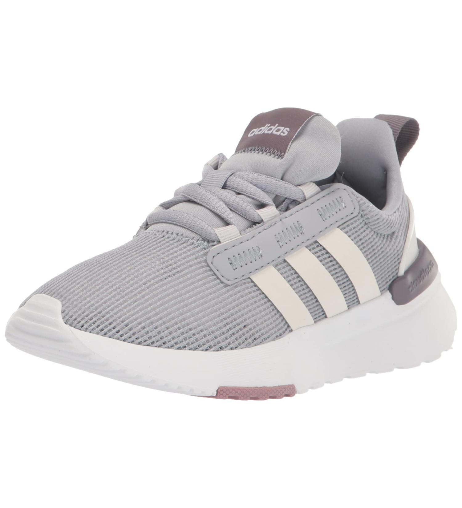 adidas Unisex-Child Racer TR21 Running Shoe | Toddler (1-4 Years) | 9 Toddler | Halo Silver/Zero Metallic/Dash Grey - Buy Online on GoSupps.com