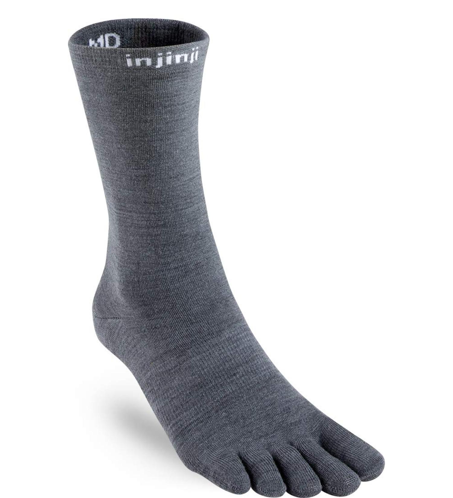 Injinji Liner Crew NuWool Socks Medium