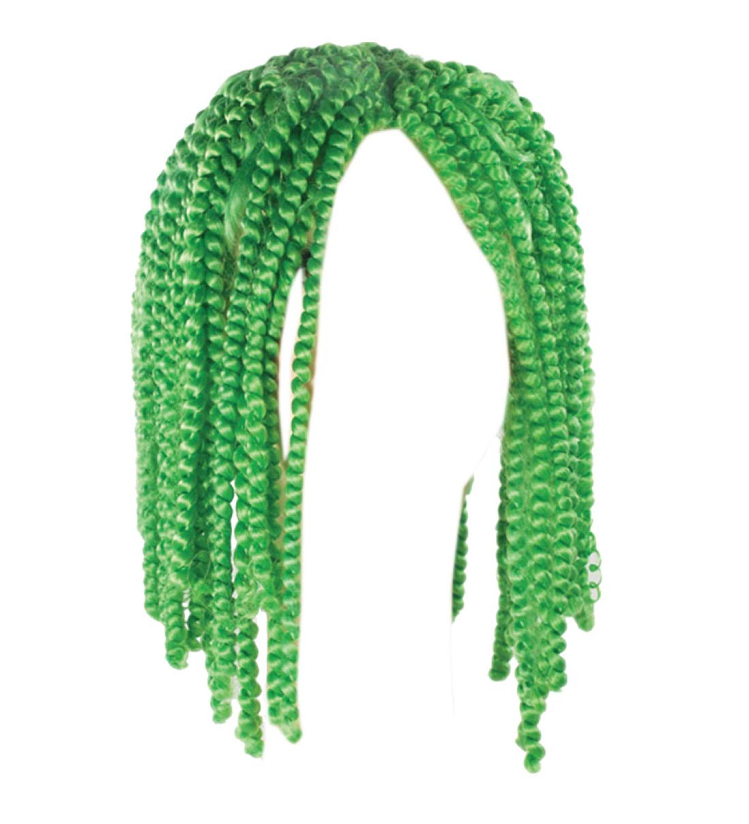Spring Curl HOT Pink Lacey Wig - Long Tight Spirals for Clowns & Rappers | Costume Wig Care Guide - Buy Online on GoSupps.com