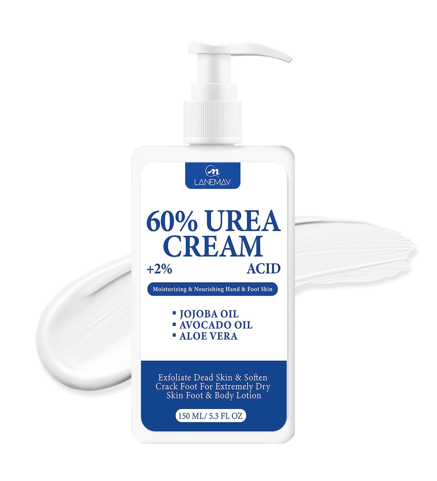 60% Urea Cream Urea Foot Cream Foot Cream for Cracked Heels and Dry Skin Athletes Foot Cream Cracked Heel Repair Cream Cracked Heel Repair Cream for Feet and Hand 150g - Buy Online on GoSupps.com