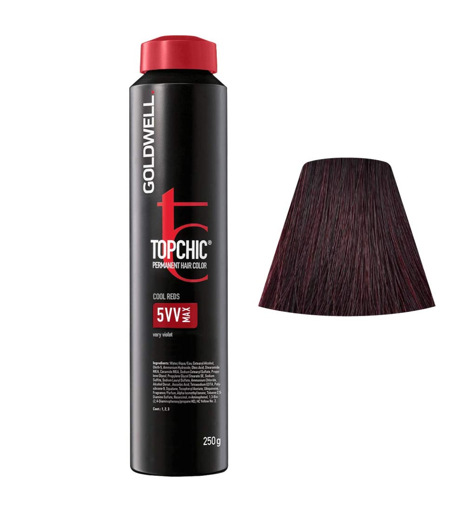Goldwell Topchic Depot Hair Color 5VV 1 pack (1x 250 ml)