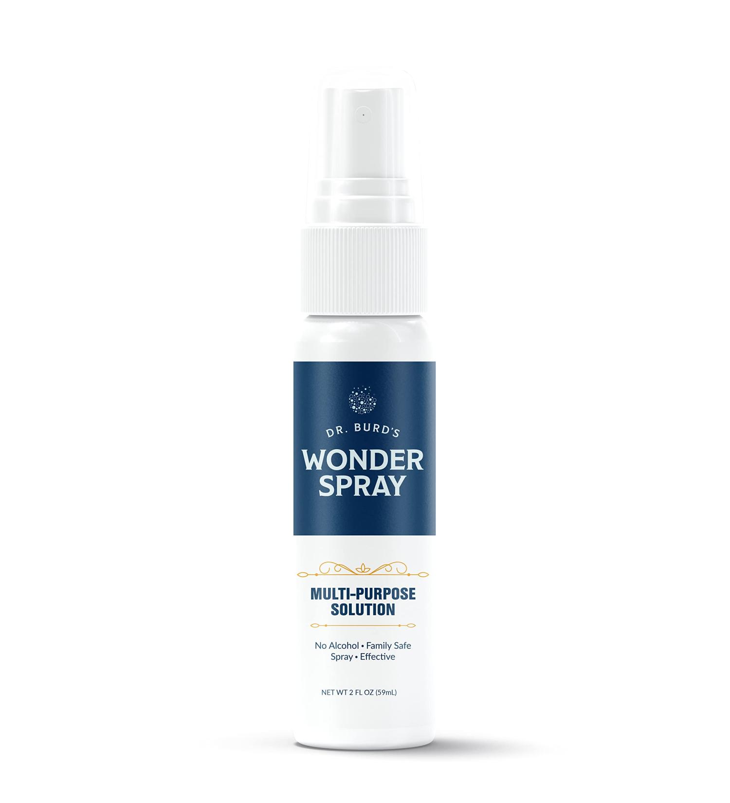 Wonder Spray 2 Fl Oz - Natural First Aid Solution | Fast-Acting Non-Toxic Wound Cleaner for Minor Injuries | Safe for the Whole Family - Buy Online on GoSupps.com