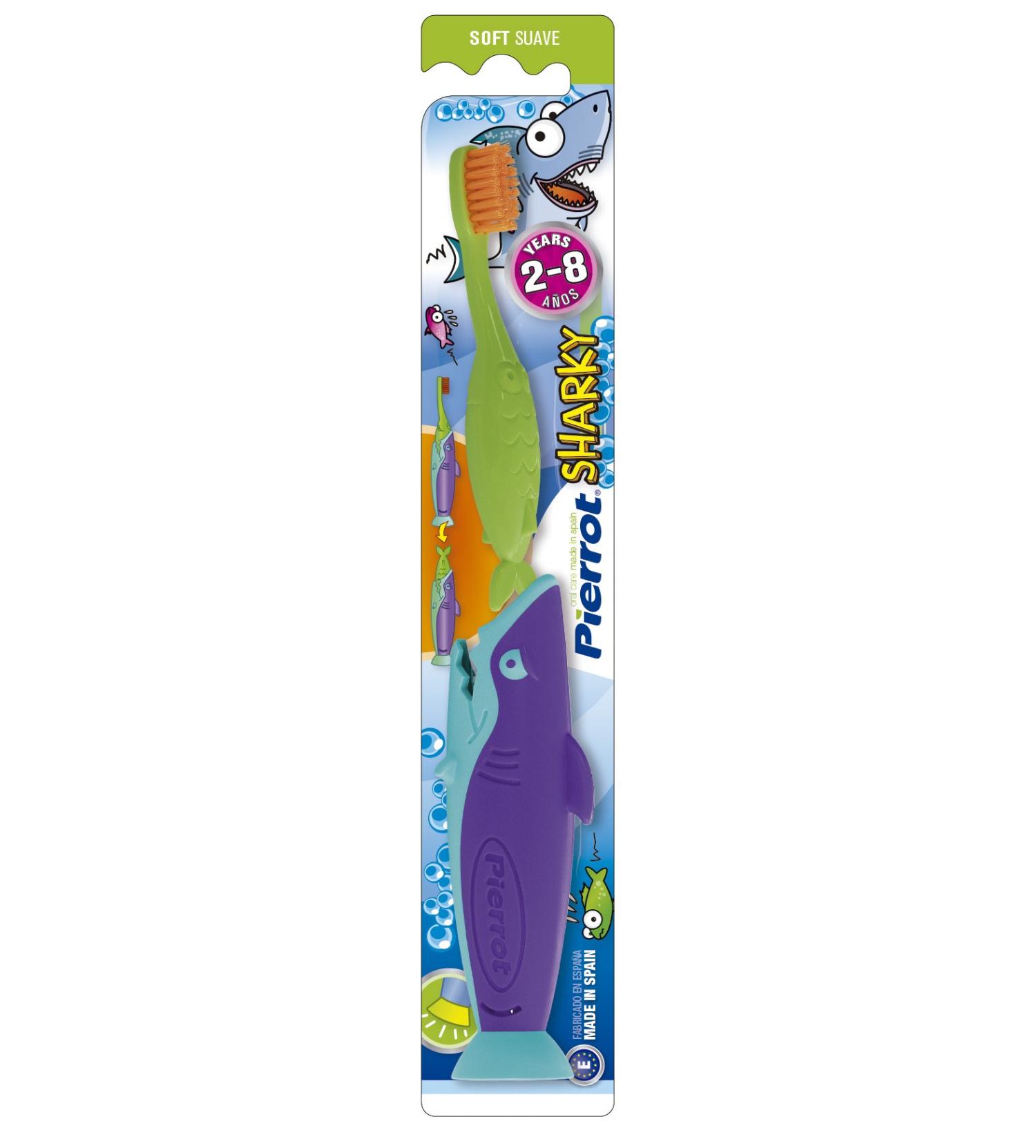 Buy Cep Dental Infant Travel Pierrot Sharky - Ideal for Kids Ages 3-8 | International Shipping Available - Buy Online on GoSupps.com