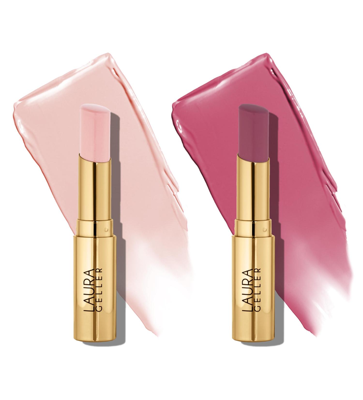 LAURA GELLER NEW YORK Jelly Balm Tinted Lip Balm Duo - Jammin' + Sheerly Amazing - Buy Online on GoSupps.com