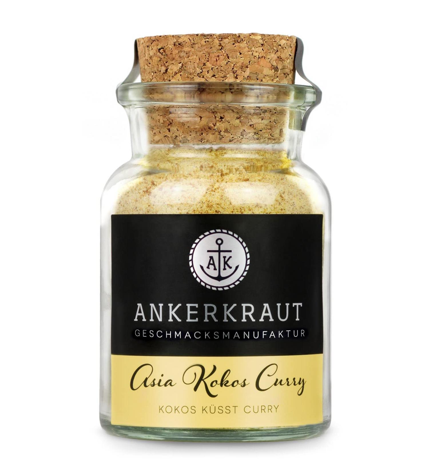 Ankerkraut Asia Coconut Curry 85g | Premium Spice for Coconut Milk & Vegetables | Easy Home Cooking Delights - Buy Online on GoSupps.com