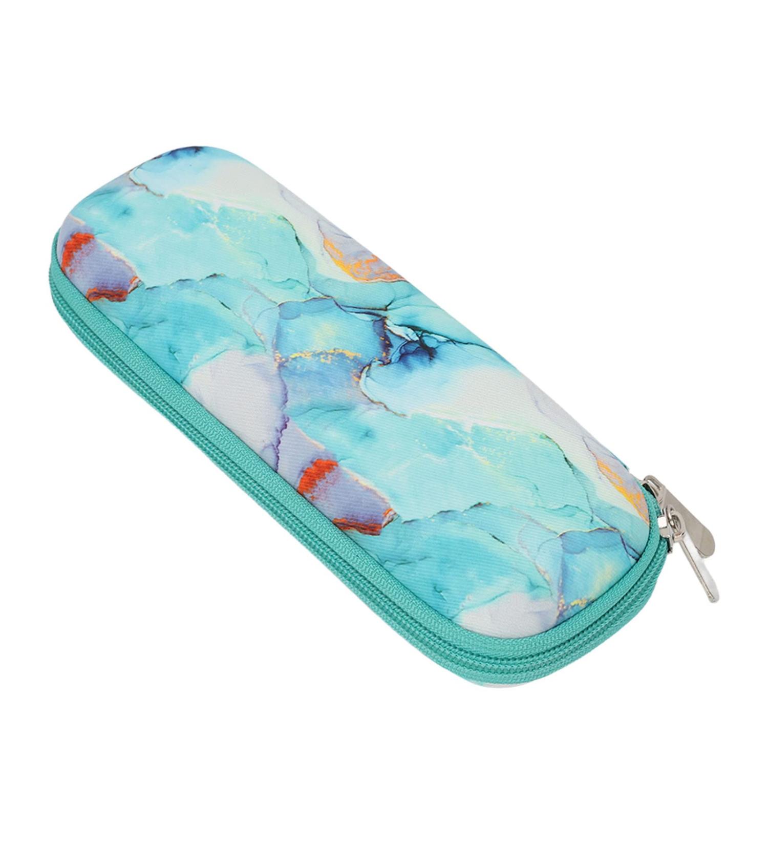 Insulin Cooling Bag | Insulated EVA Travel Cooler Case Marble Green | Diabetic Supplies for Elderly - Buy Online on GoSupps.com