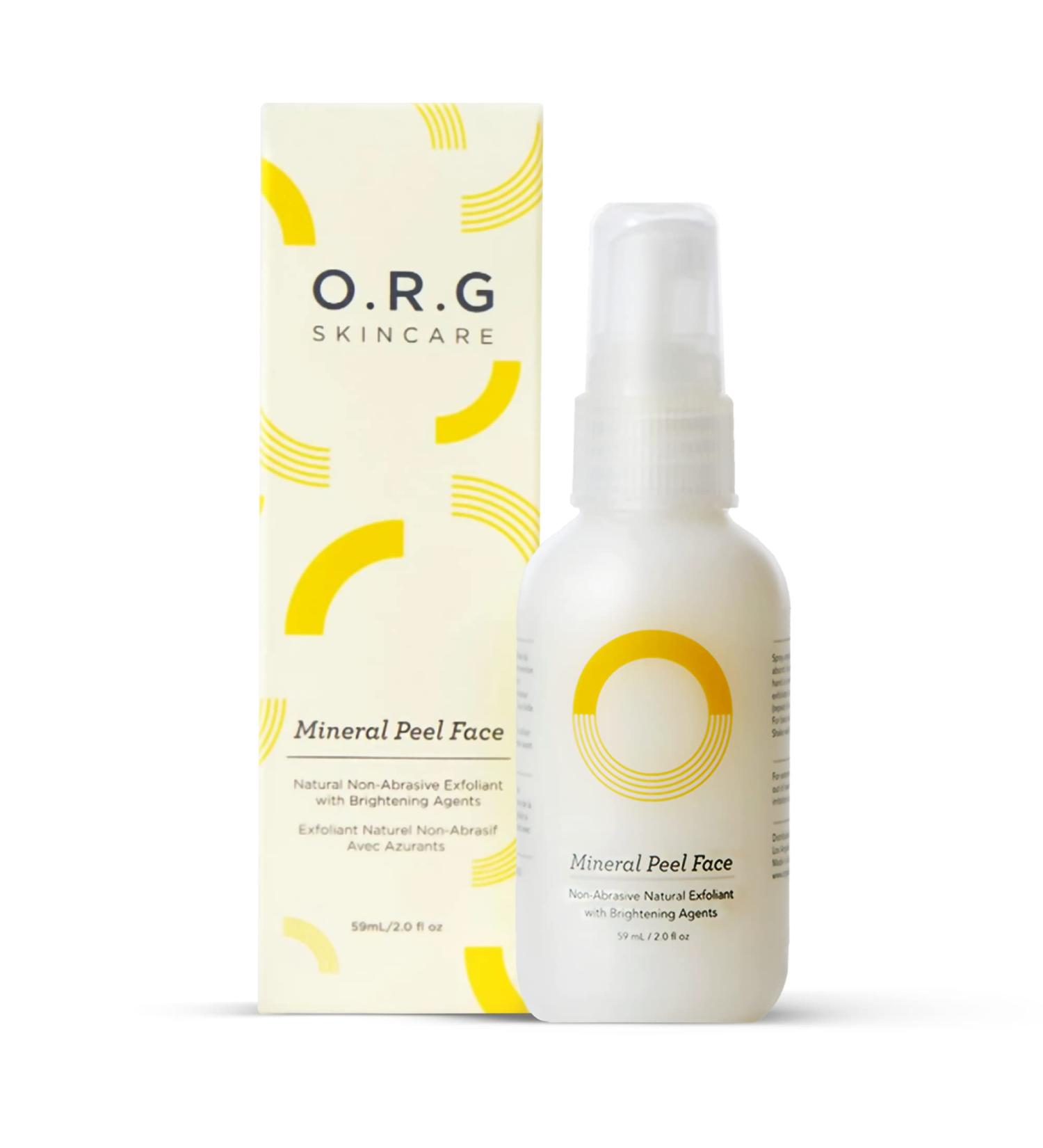 ORG Peel Off Face Cleanser - Gentle Exfoliation for Glowing Skin - Korean Sensitive Skincare - Pore Minimizer & Brightening Agent - Cruelty Free Natural Formula - 2oz - Buy Online on GoSupps.com