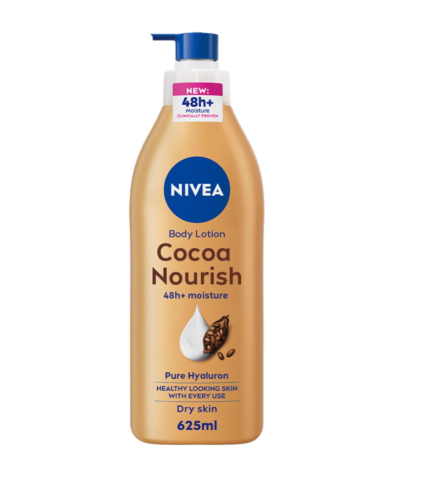 NIVEA Cococa butter lotion corporelle 625 ml - Buy Online on GoSupps.com