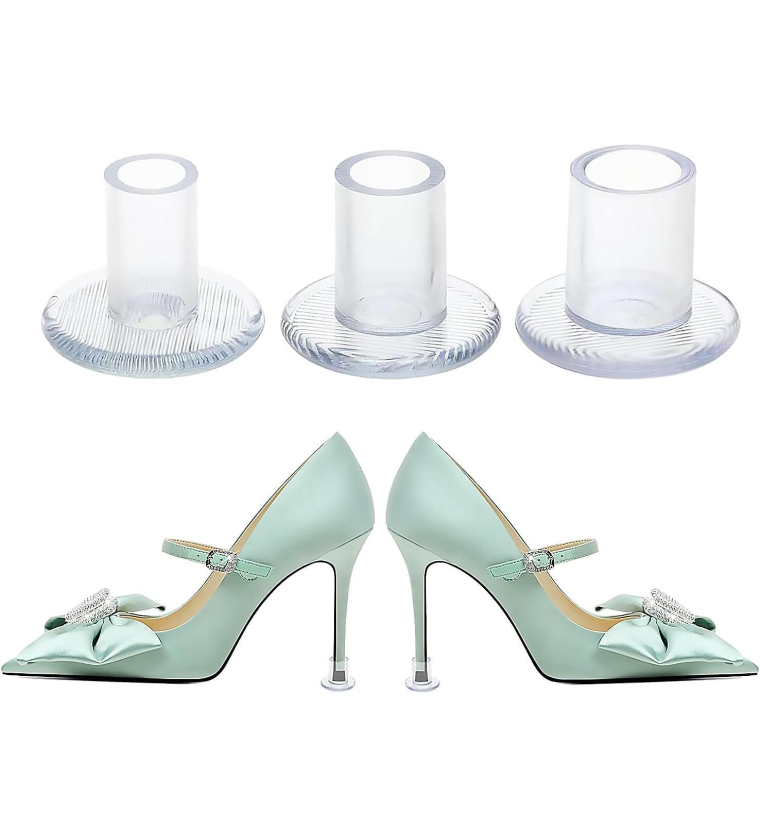 High Heeled Protective Covers & Shoe Stoppers - Perfect for Weddings & Uneven Floors | 2 Pairs of S M L - Buy Online on GoSupps.com