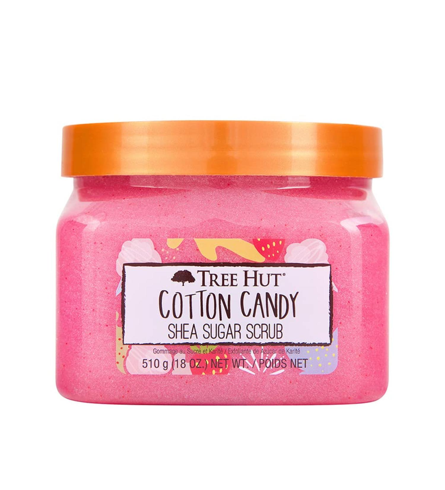 Cotton Candy Shea Sugar Scrub 18 oz (Pack of 2) - Gentle Exfoliation and Hydration - Buy Online on GoSupps.com