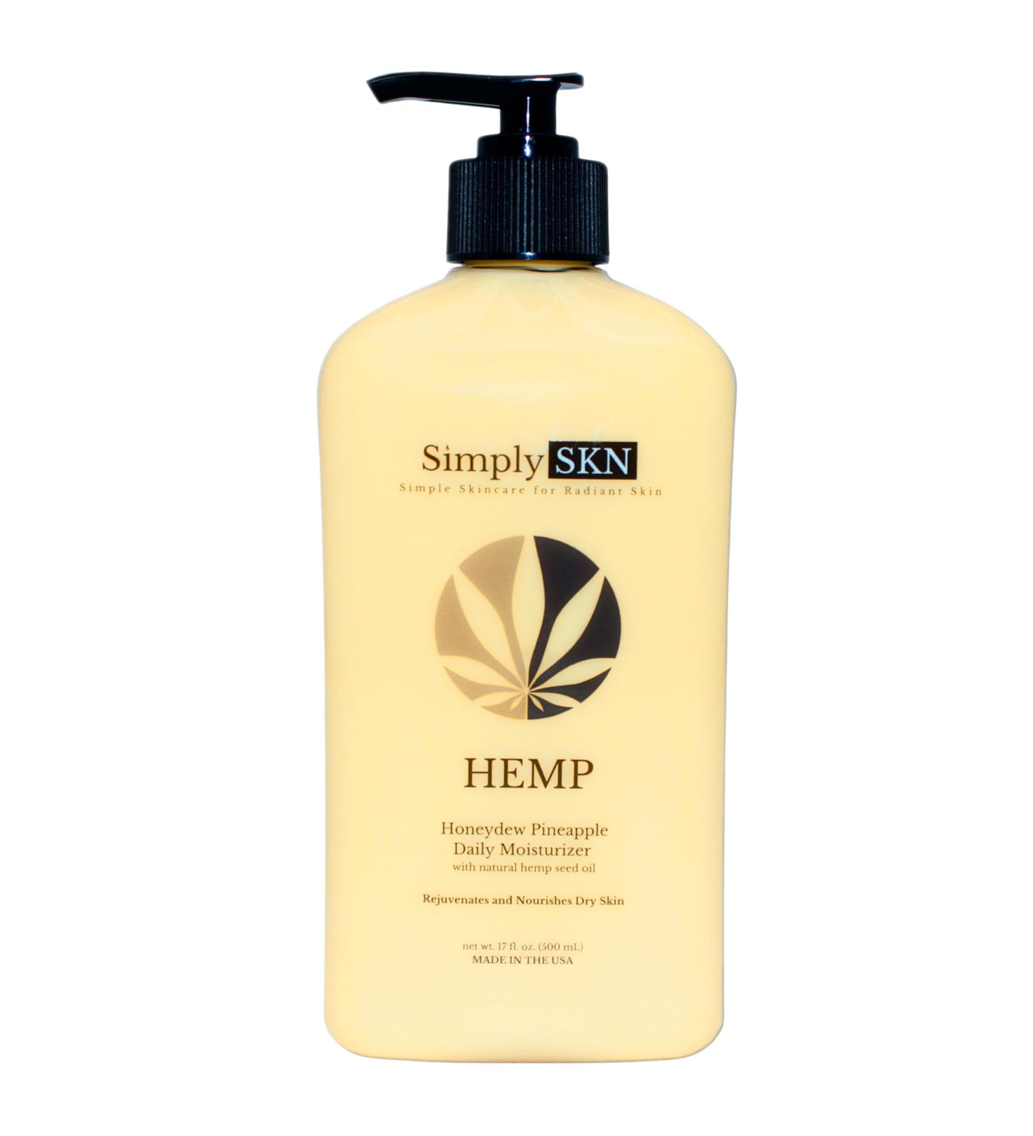 Honeydew Pineapple Hemp Daily Moisturizer - 17 fl. oz. - Made in USA 17 Fl Oz (Pack of 1) - Buy Online on GoSupps.com