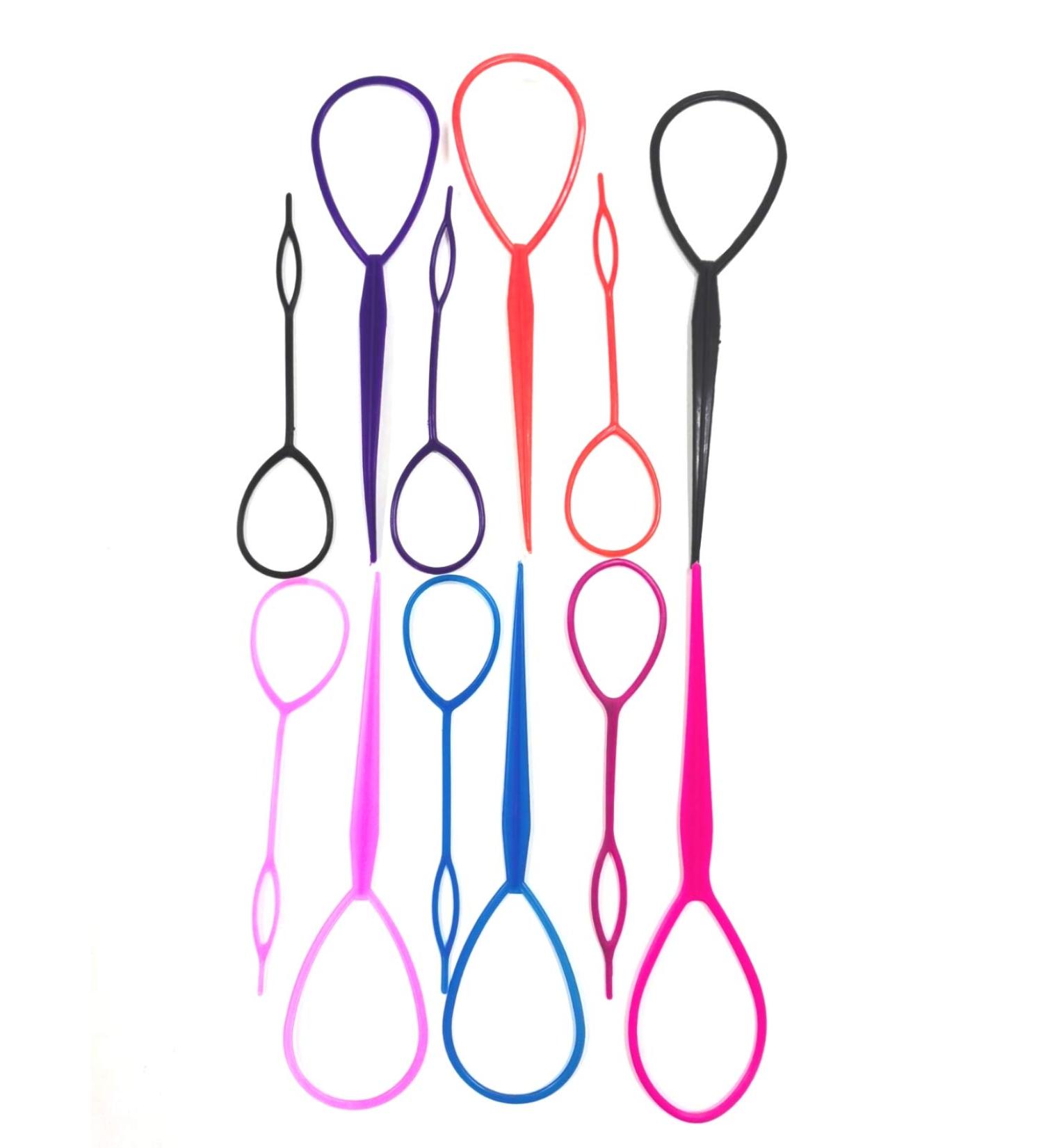 PINA 12 Pieces Magic Topsy French Braid Tool Set - Hair Styling Accessories (6 Pairs) - Buy Online on GoSupps.com